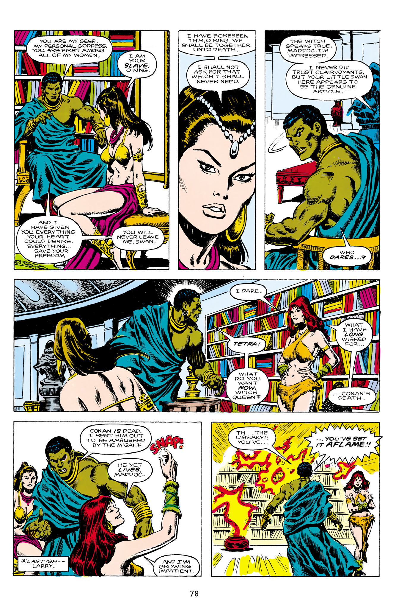 Read online The Chronicles of Conan comic -  Issue # TPB 24 (Part 1) - 79