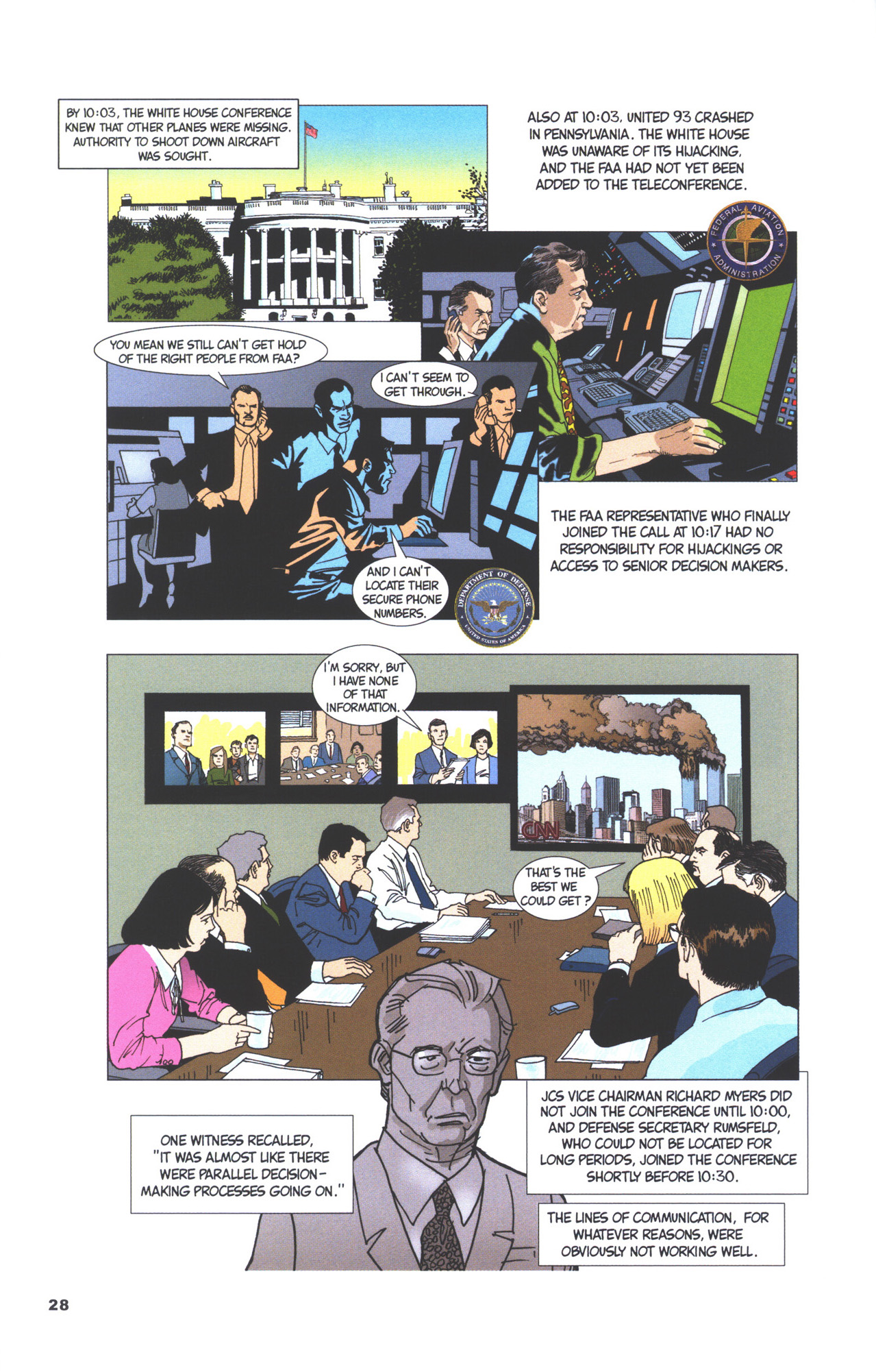 Read online The 9/11 Report comic -  Issue # TPB - 32