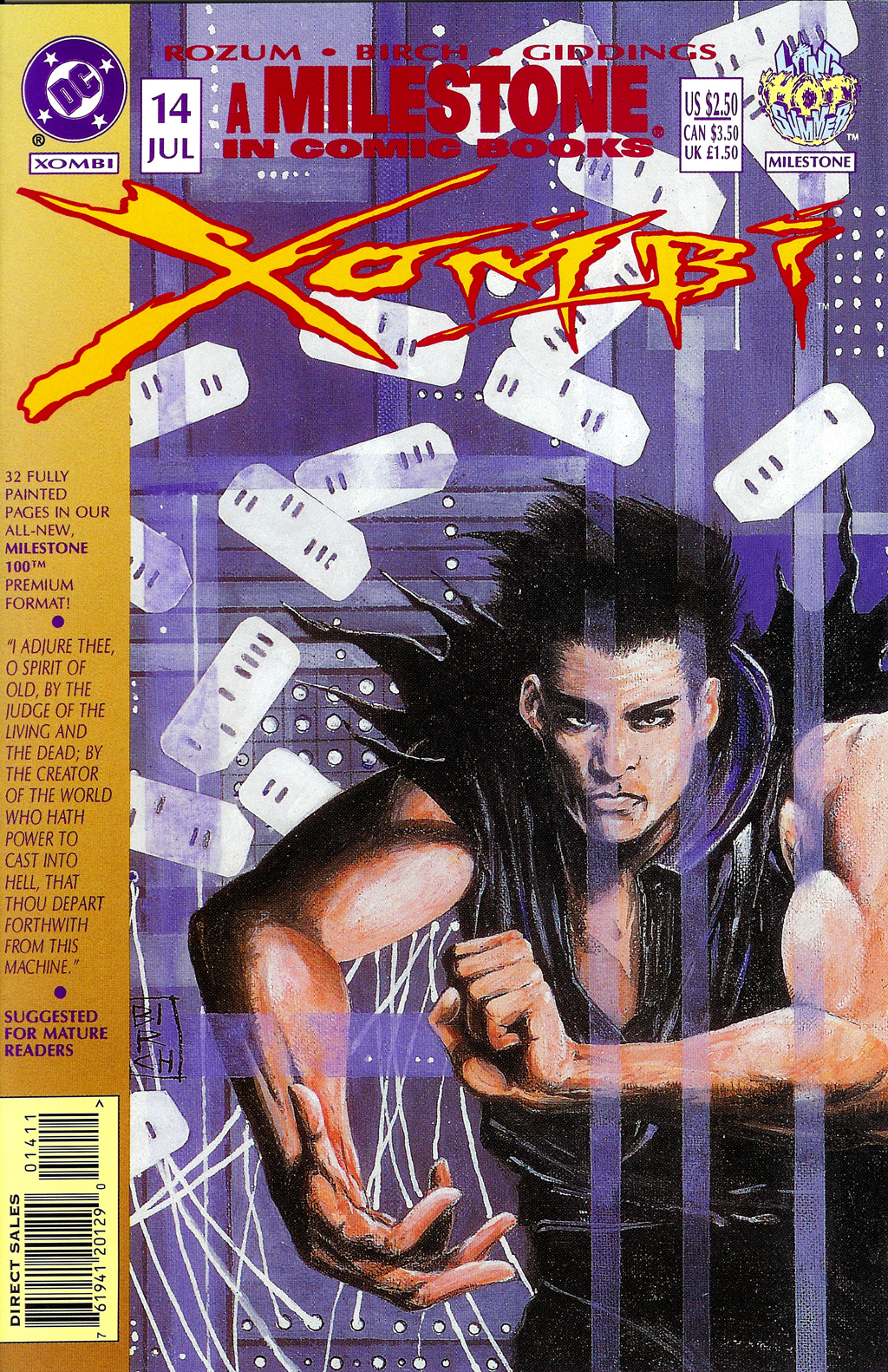 Read online Xombi (1994) comic -  Issue #14 - 1
