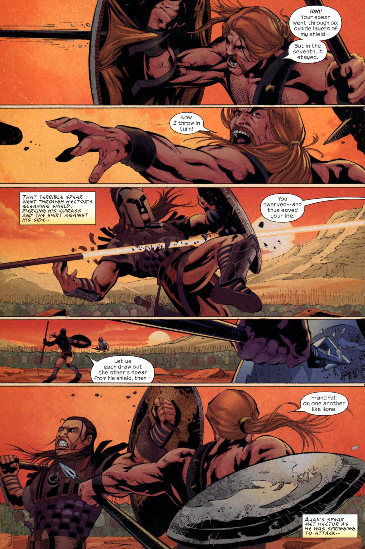 Read online The Iliad comic -  Issue #3 - 12
