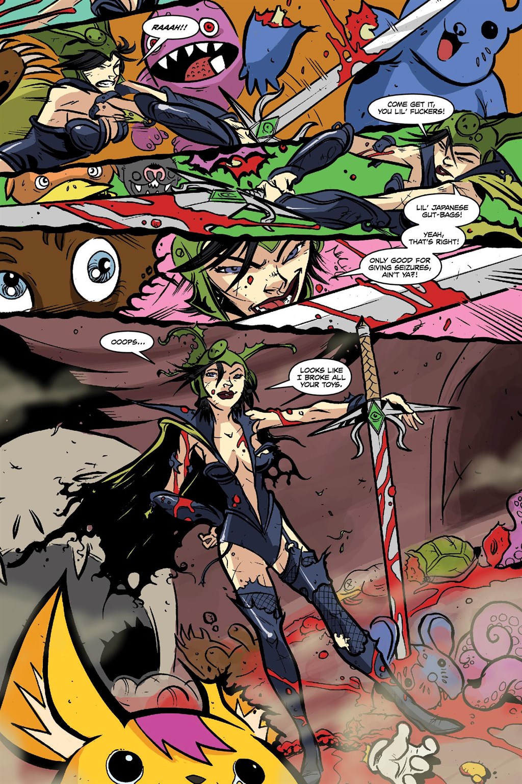 Read online Hack/Slash Deluxe comic -  Issue # TPB 1 (Part 3) - 29