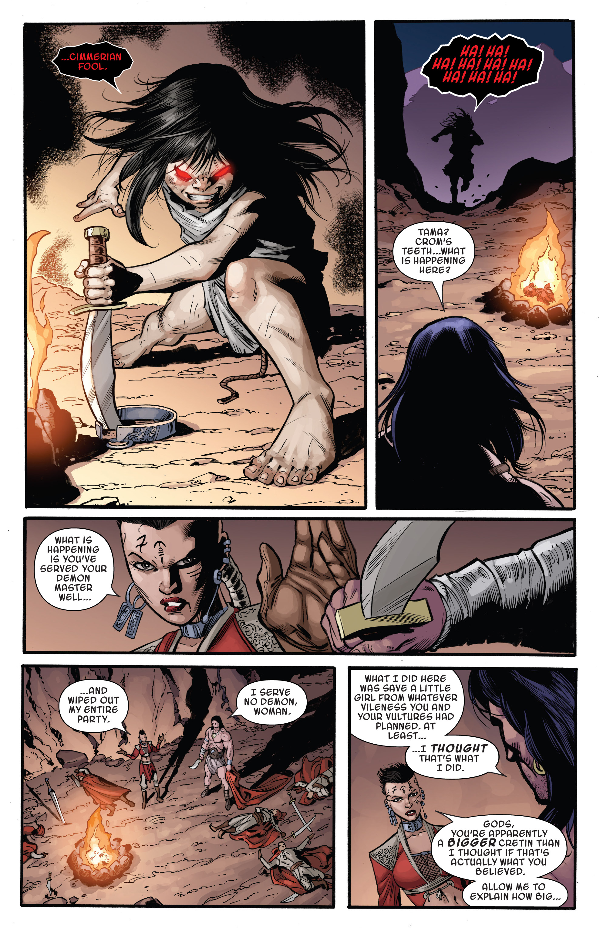 Read online Savage Sword of Conan comic -  Issue #12 - 14