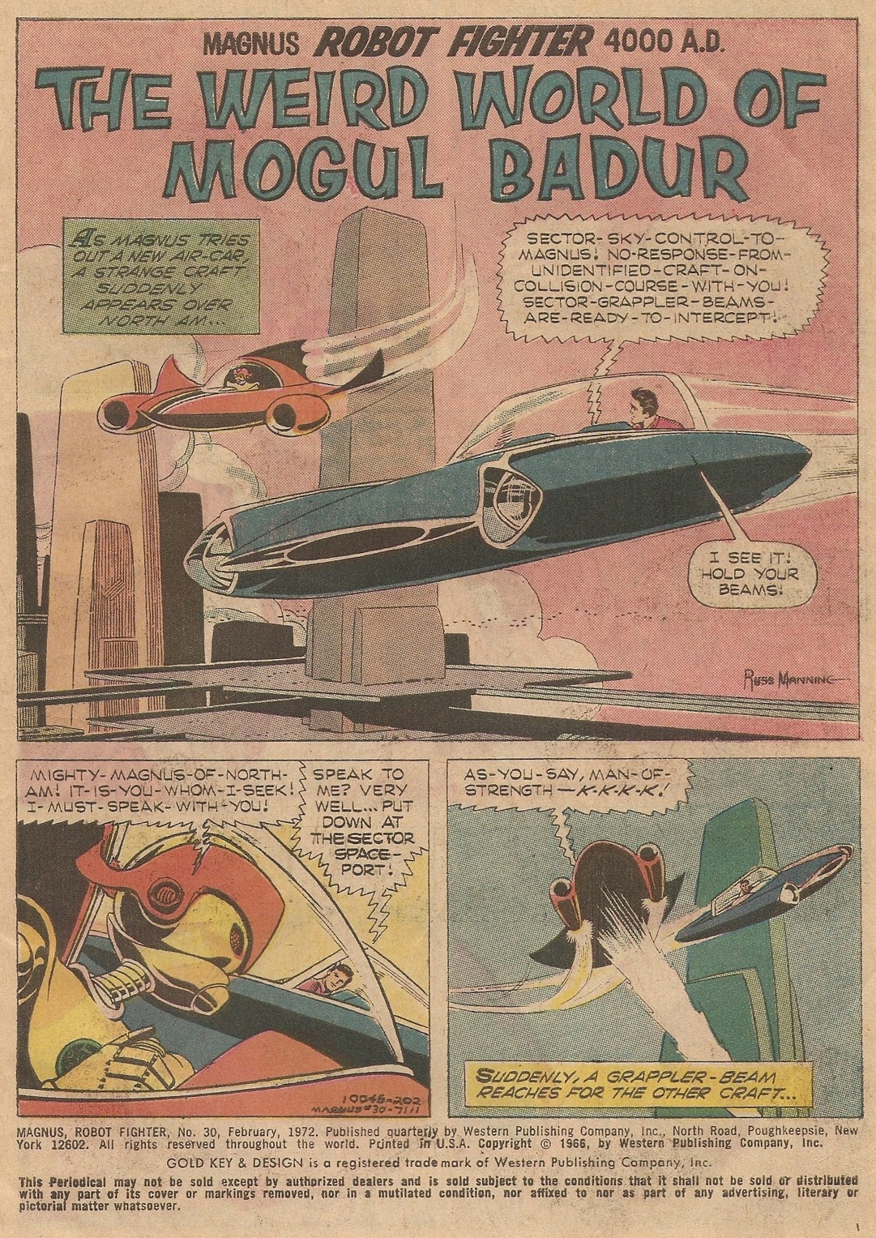 Read online Magnus, Robot Fighter 4000 AD comic -  Issue #30 - 3