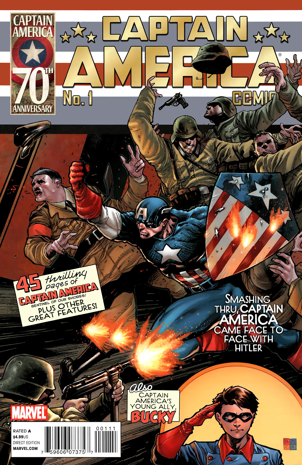 Read online Captain America Comics 70th Anniversary Edition comic -  Issue # Full - 1