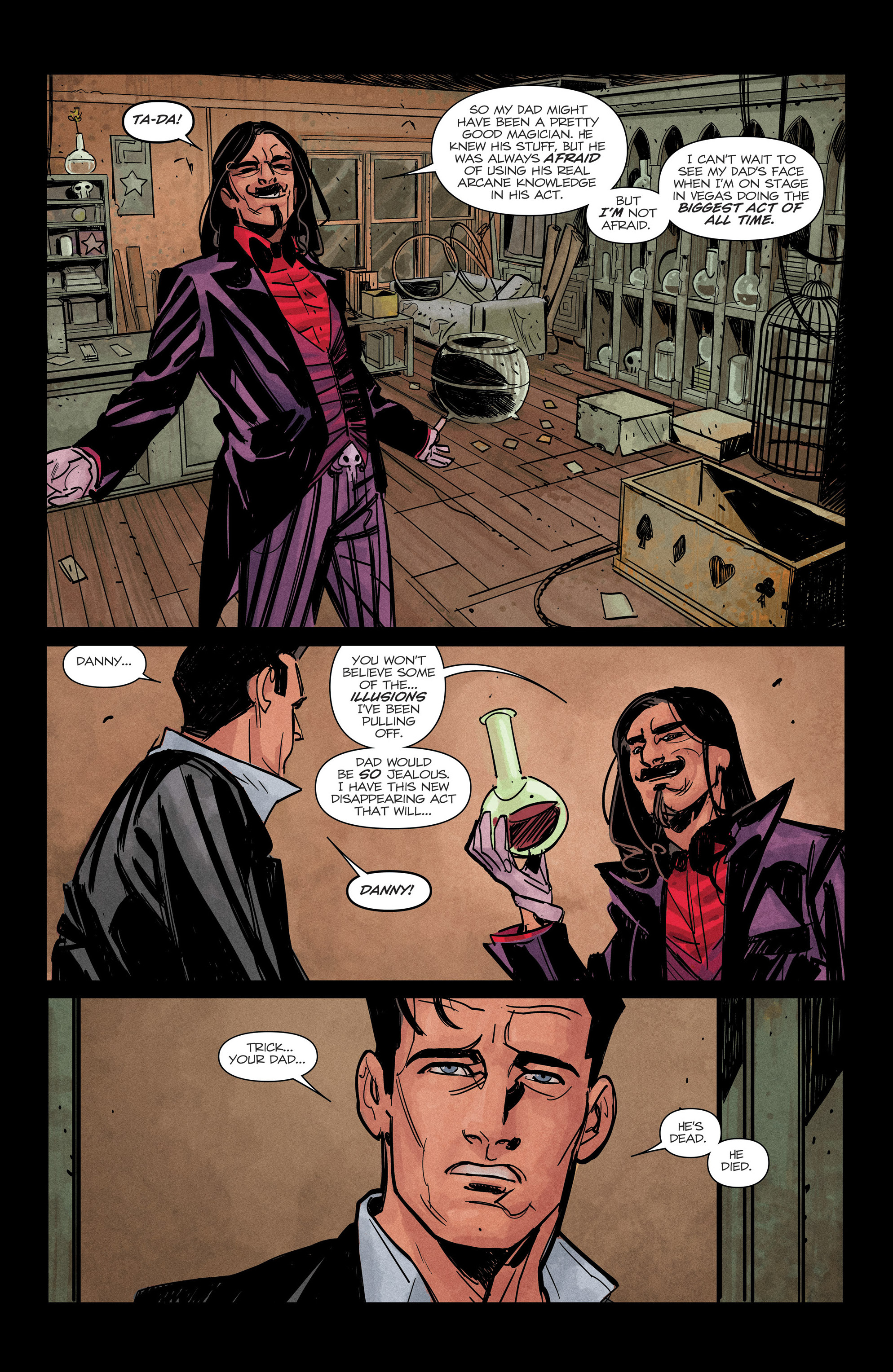 Read online Ghosted comic -  Issue #14 - 14