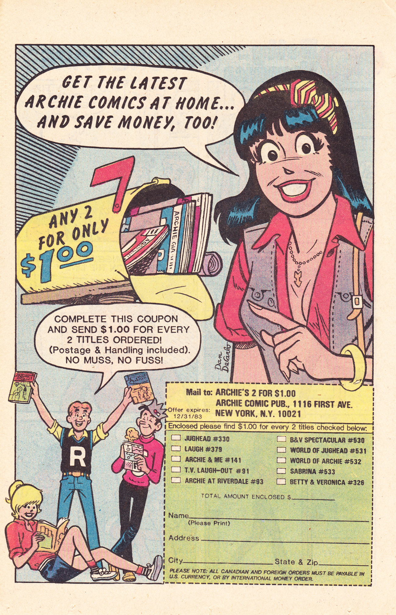 Read online Archie Giant Series Magazine comic -  Issue #530 - 24