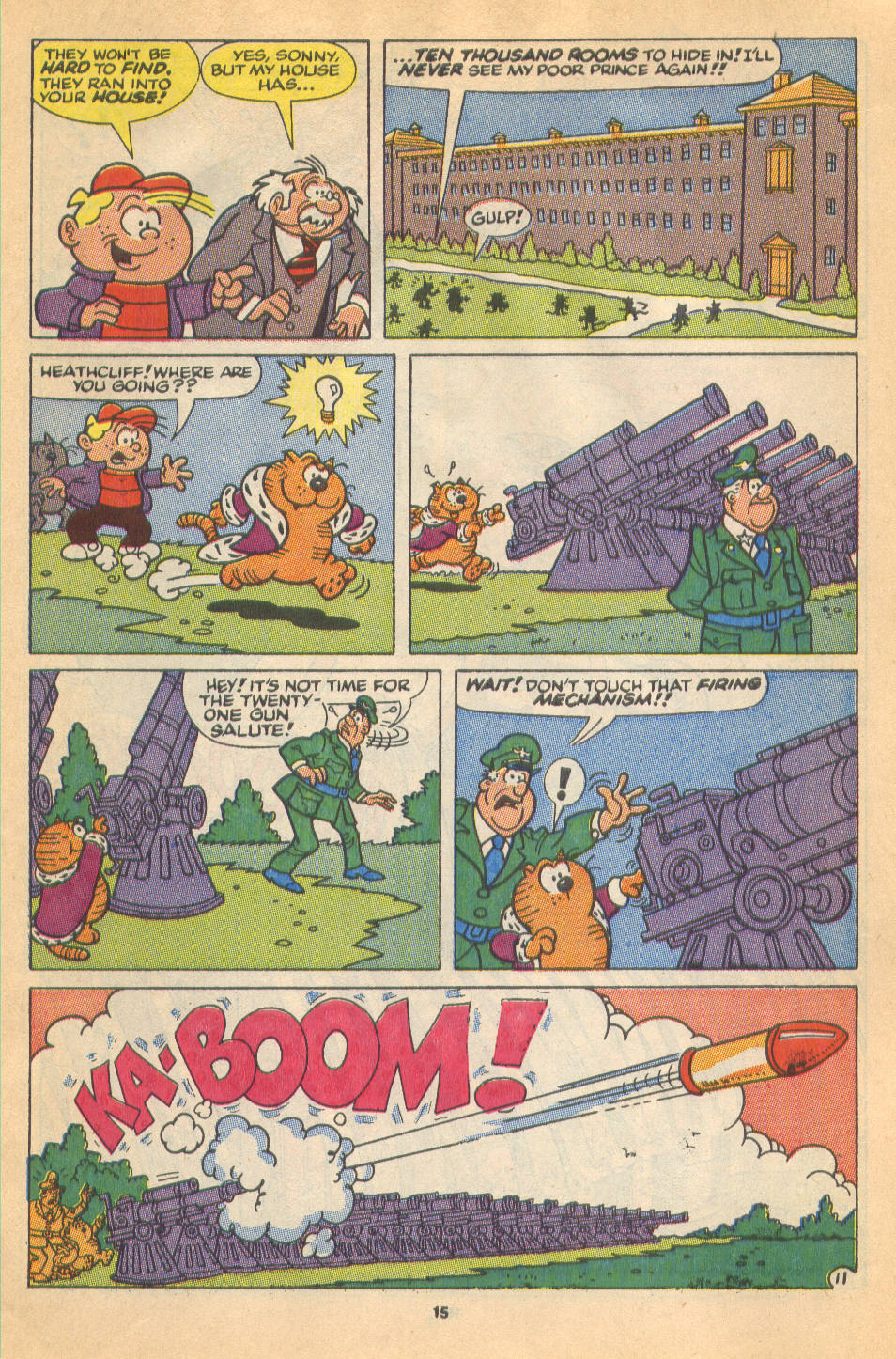 Read online Heathcliff comic -  Issue #37 - 17