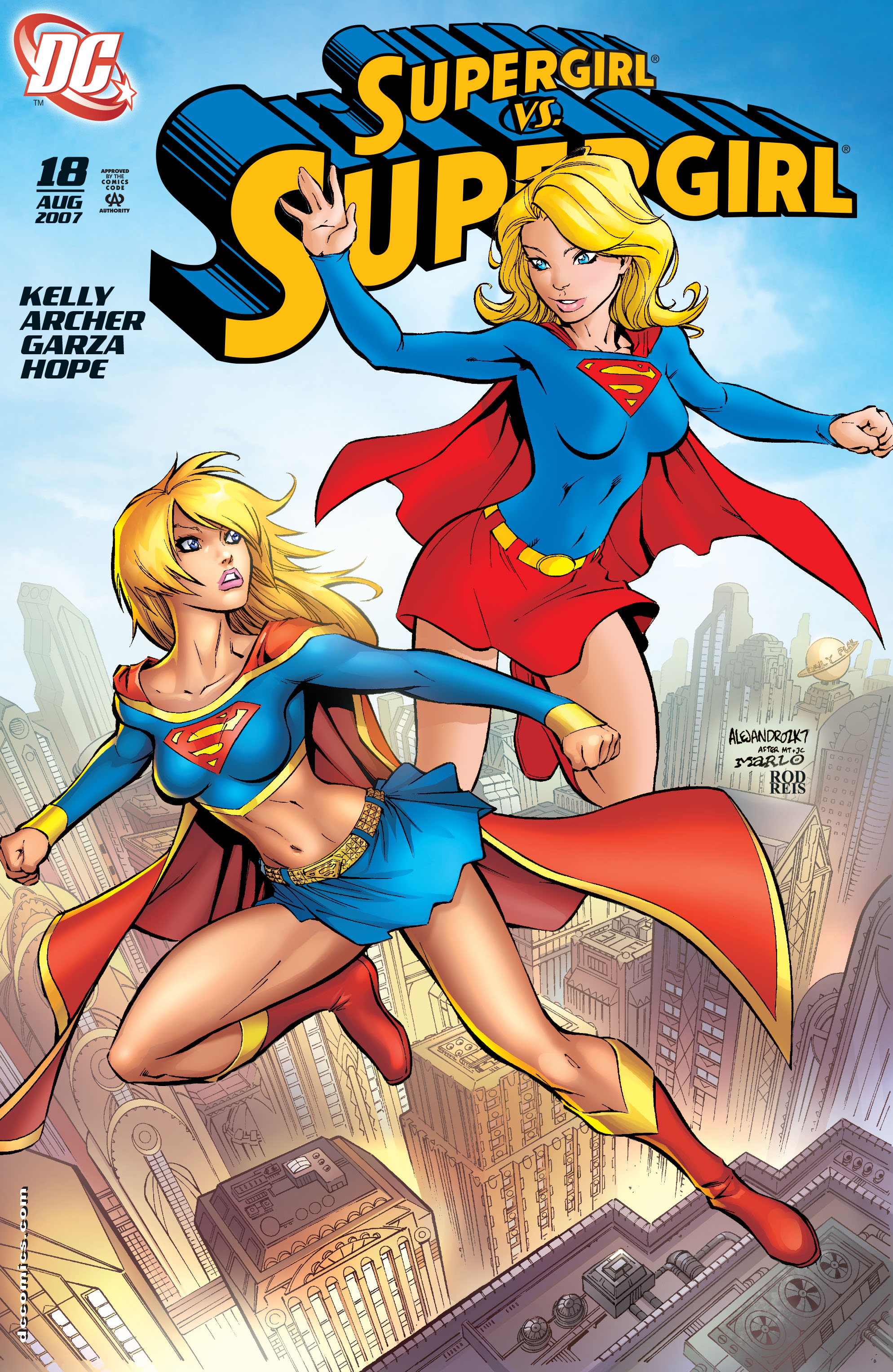 Read online Supergirl (2005) comic -  Issue #18 - 1