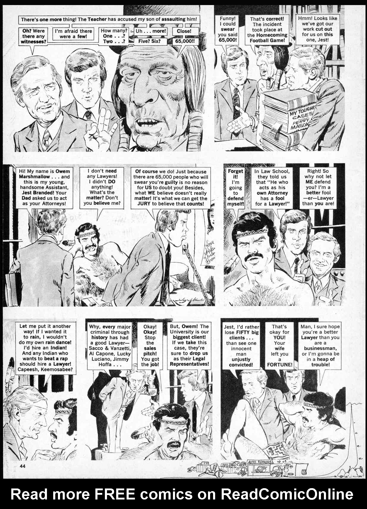 Read online MAD comic -  Issue #159 - 46