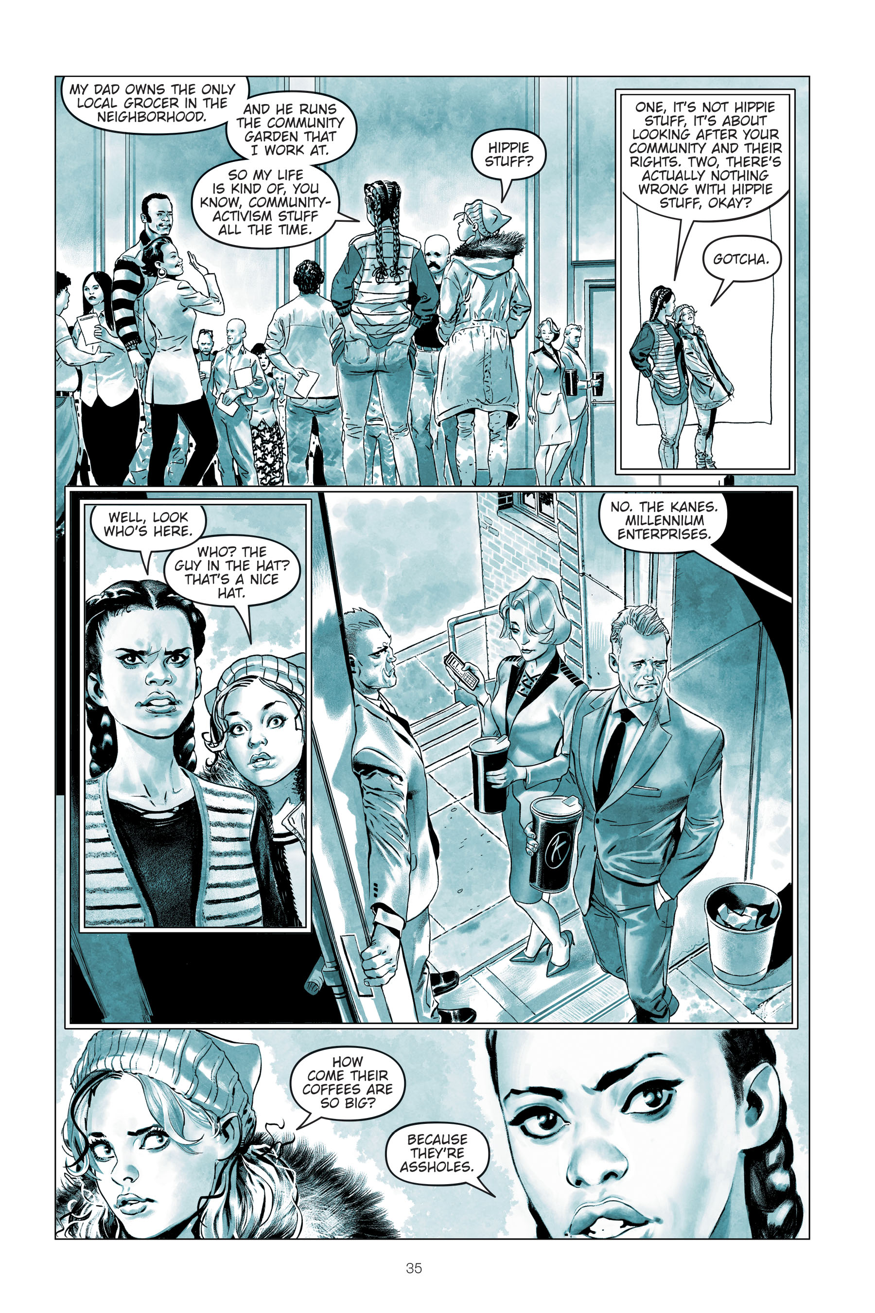 Read online Harley Quinn: Breaking Glass comic -  Issue # TPB (Part 1) - 36