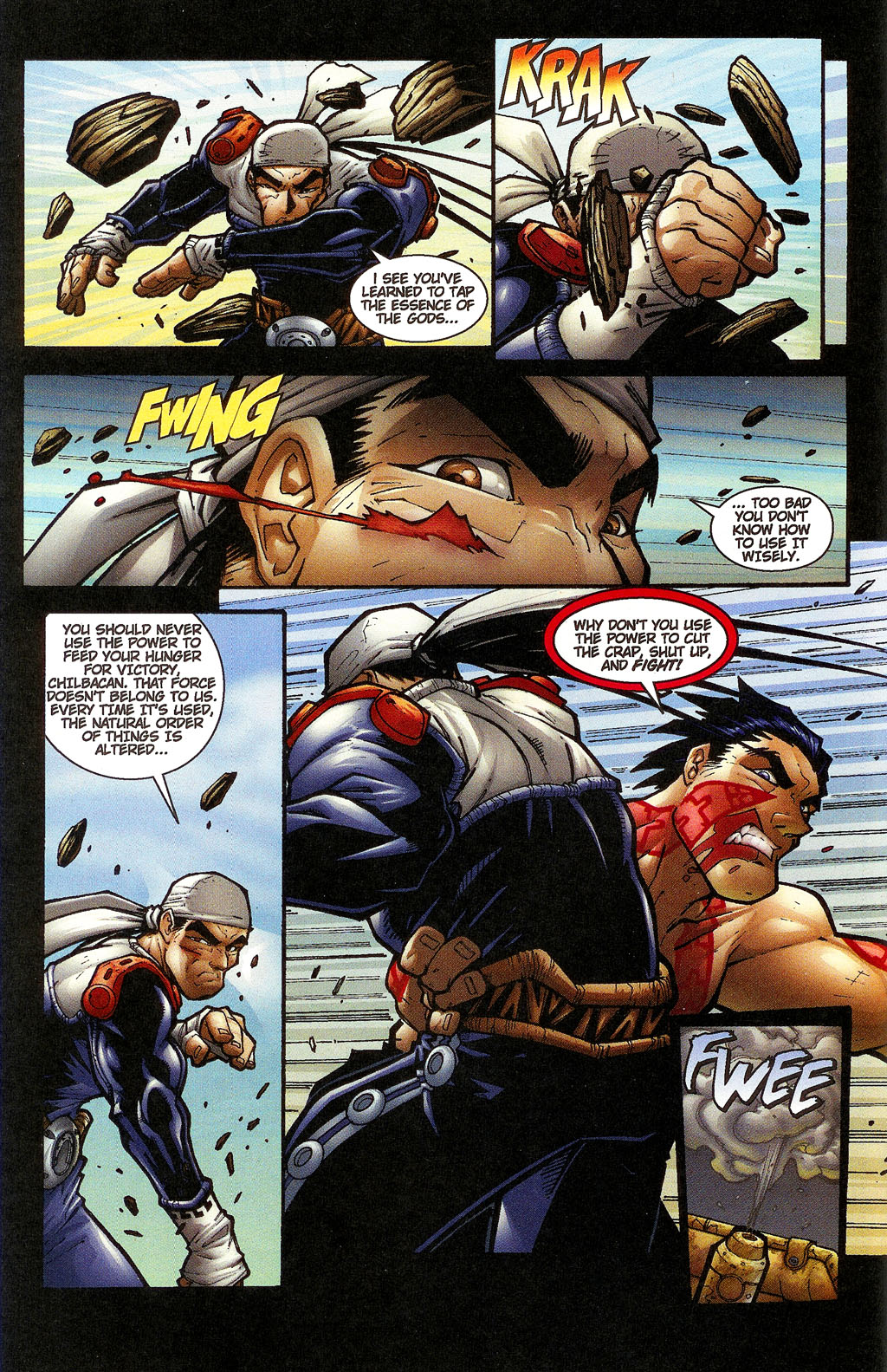 Read online Battle Gods: Warriors of the Chaak comic -  Issue #3 - 16