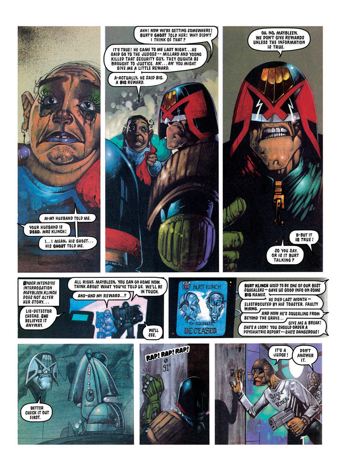 Read online Judge Dredd: The Restricted Files comic -  Issue # TPB 3 - 224