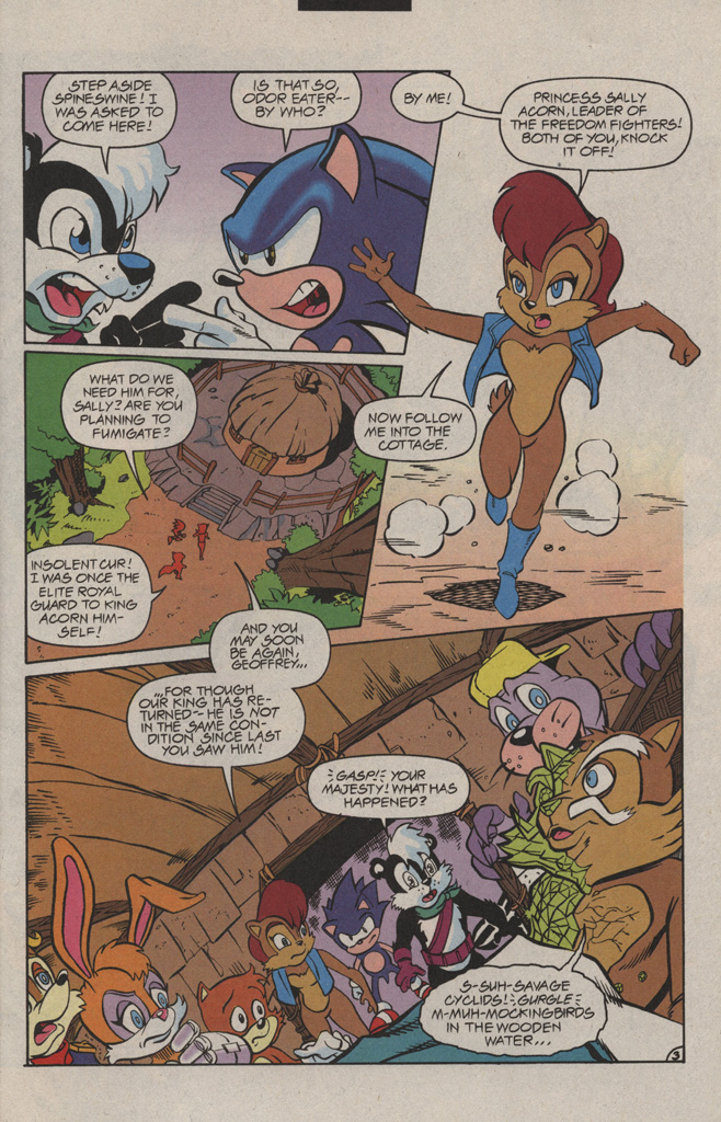 Read online Sonic Quest - The Death Egg Saga comic -  Issue #1 - 7