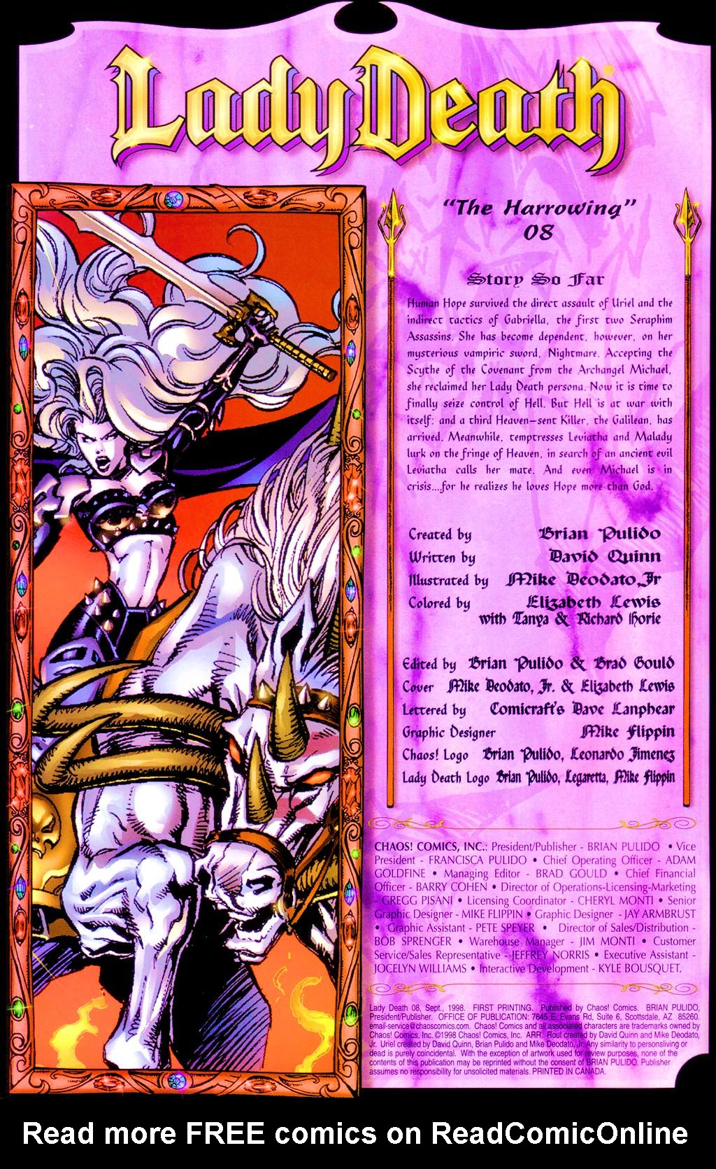 Read online Lady Death (1997) comic -  Issue #8 - 2