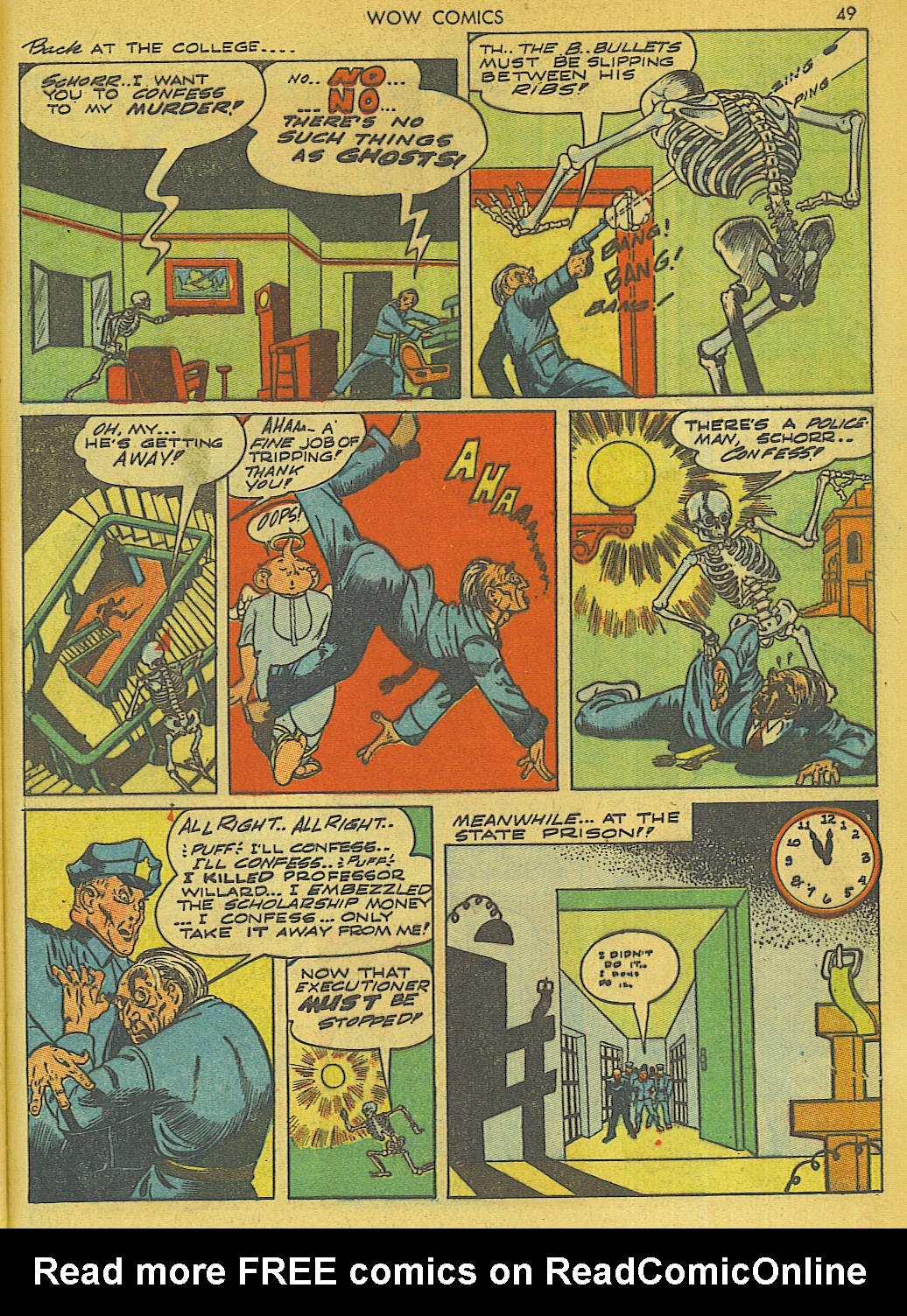 Read online Wow Comics comic -  Issue #6 - 49