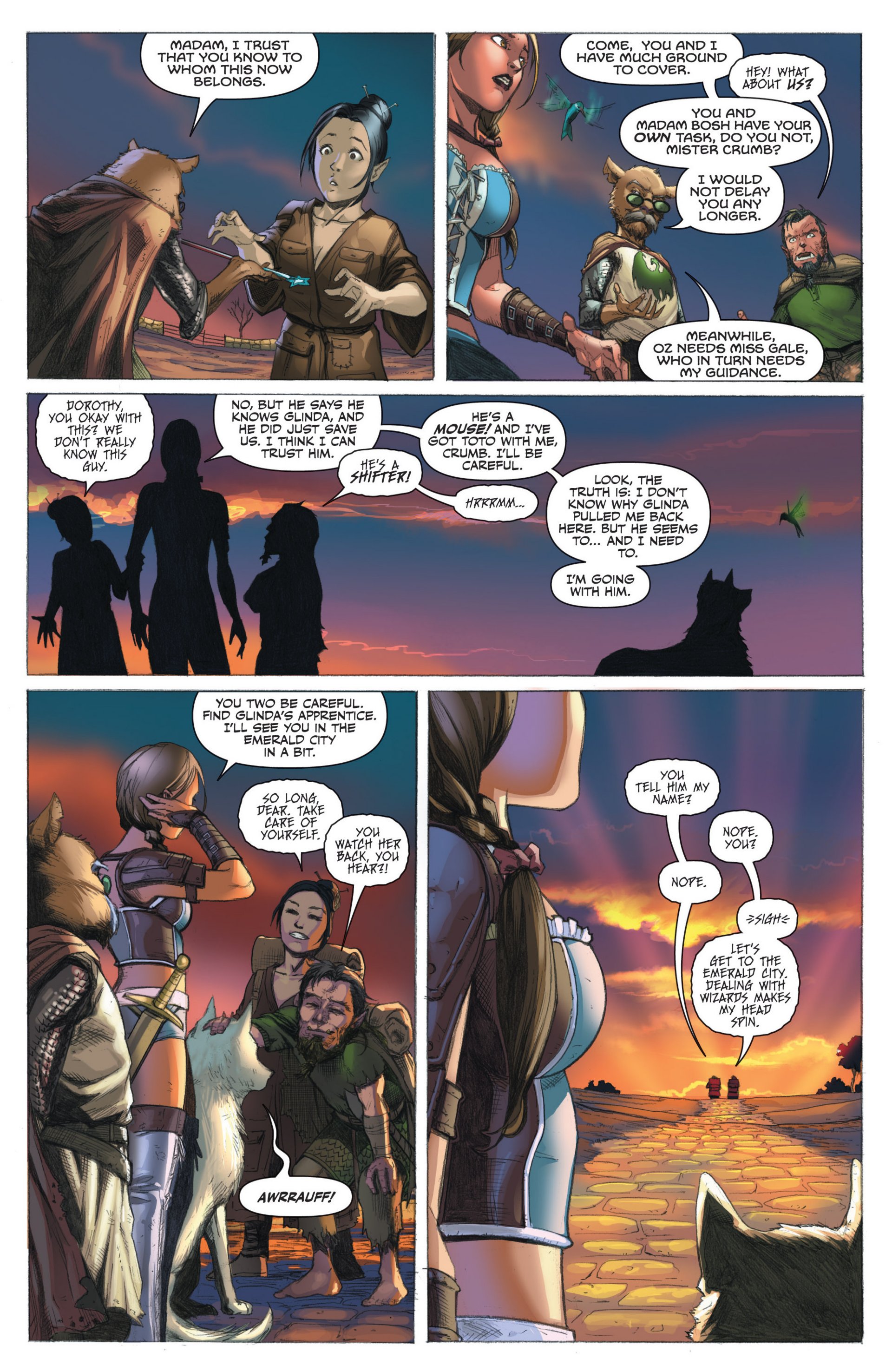 Read online Grimm Fairy Tales presents Warlord of Oz comic -  Issue #3 - 12