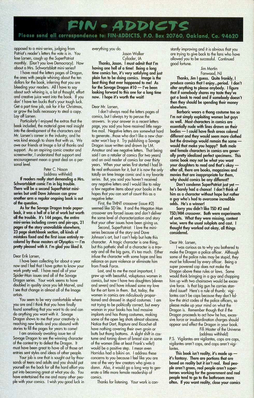 Read online The Savage Dragon (1993) comic -  Issue #7 - 34