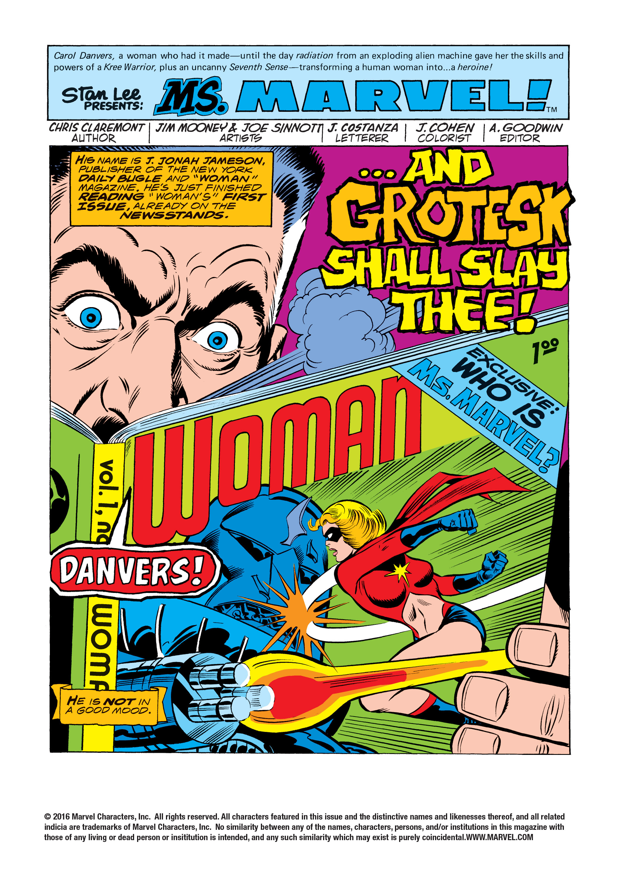 Read online Ms. Marvel (1977) comic -  Issue #6 - 2