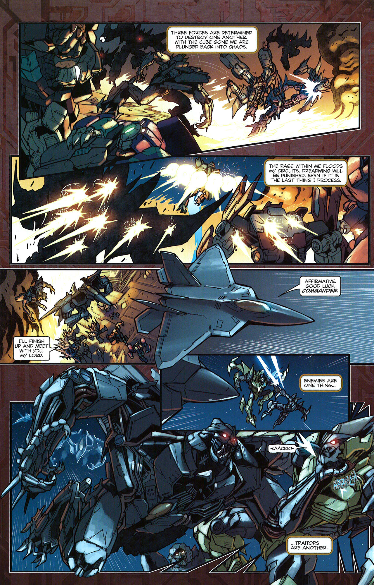 Read online Transformers: The Reign of Starscream comic -  Issue #5 - 18