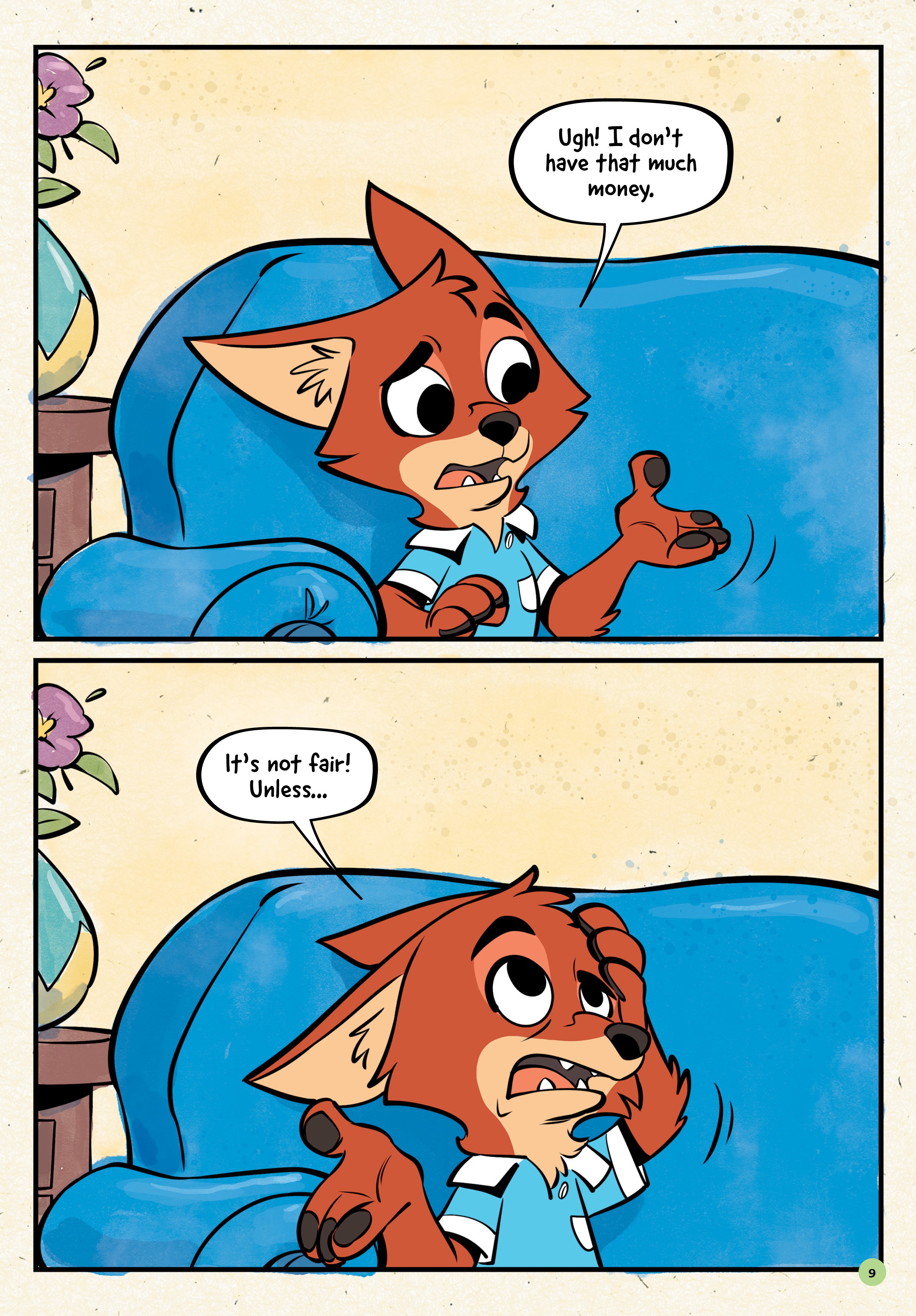 Read online Zootopia: A Hard Day's Work comic -  Issue # Full - 9