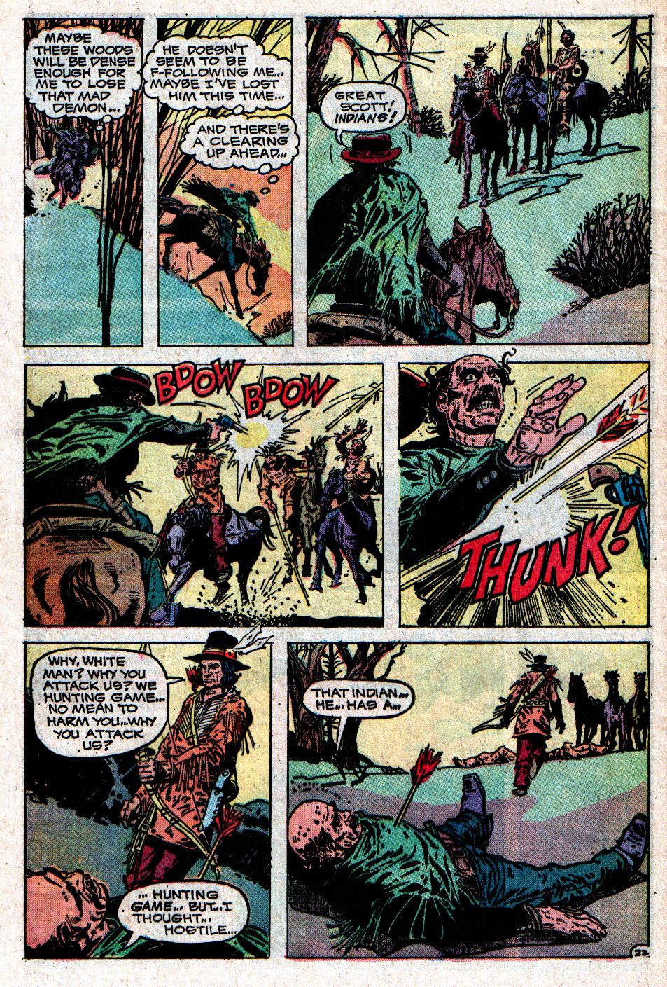 Read online Weird Western Tales (1972) comic -  Issue #18 - 31