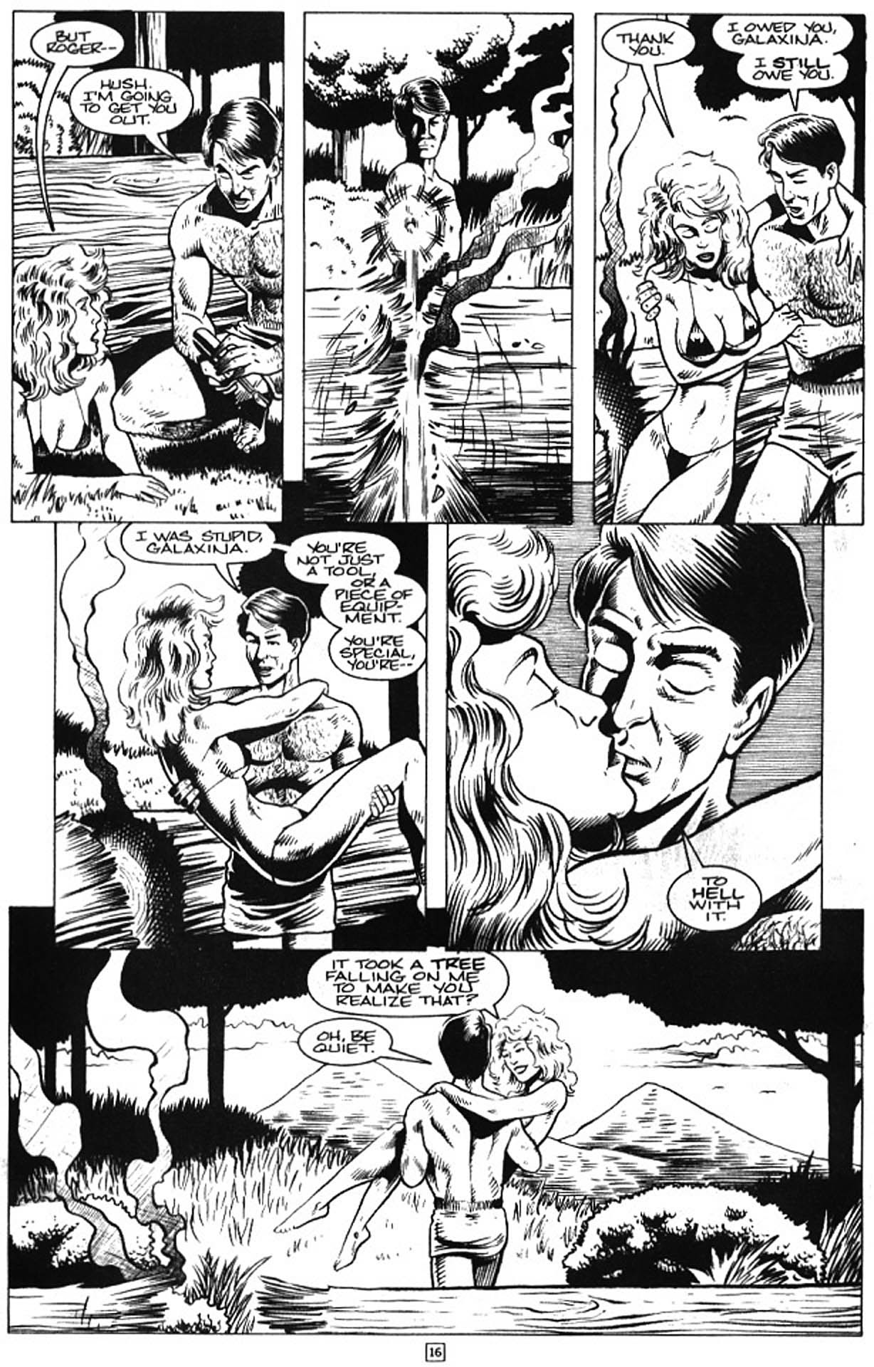 Read online Galaxina comic -  Issue #1 - 18