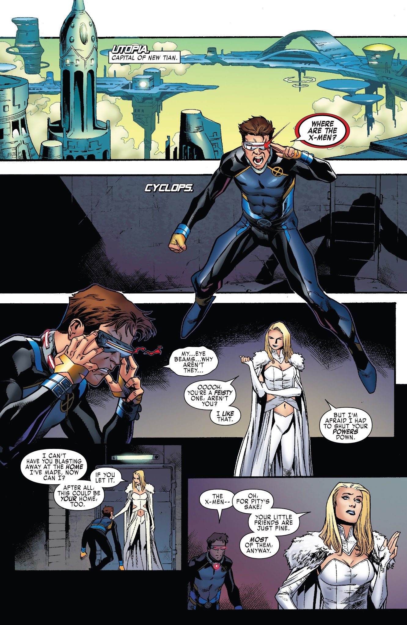 Read online X-Men: Blue comic -  Issue #8 - 6