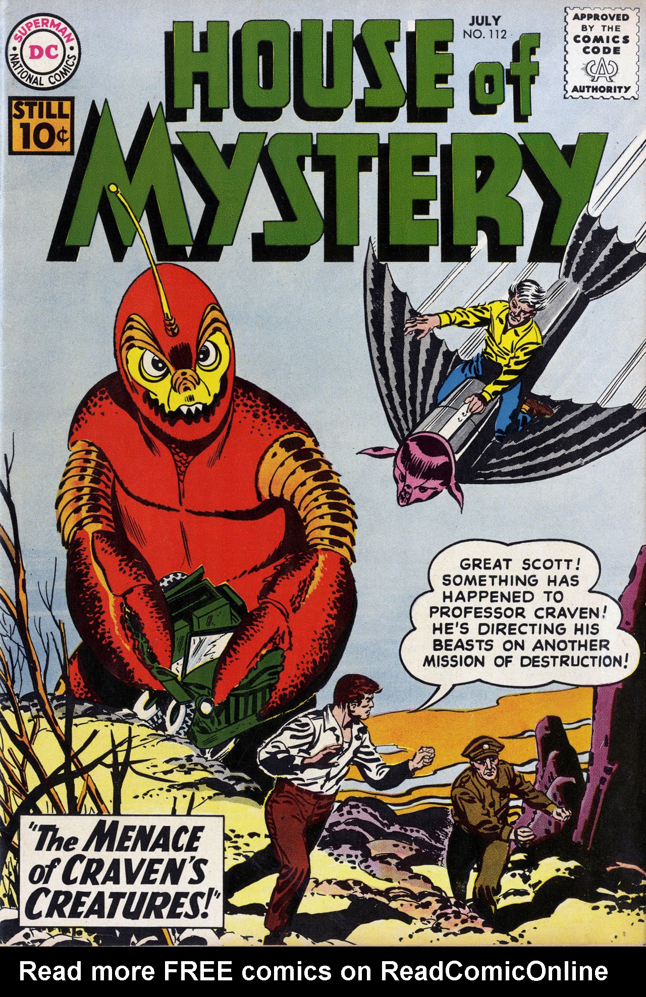 Read online House of Mystery (1951) comic -  Issue #112 - 1