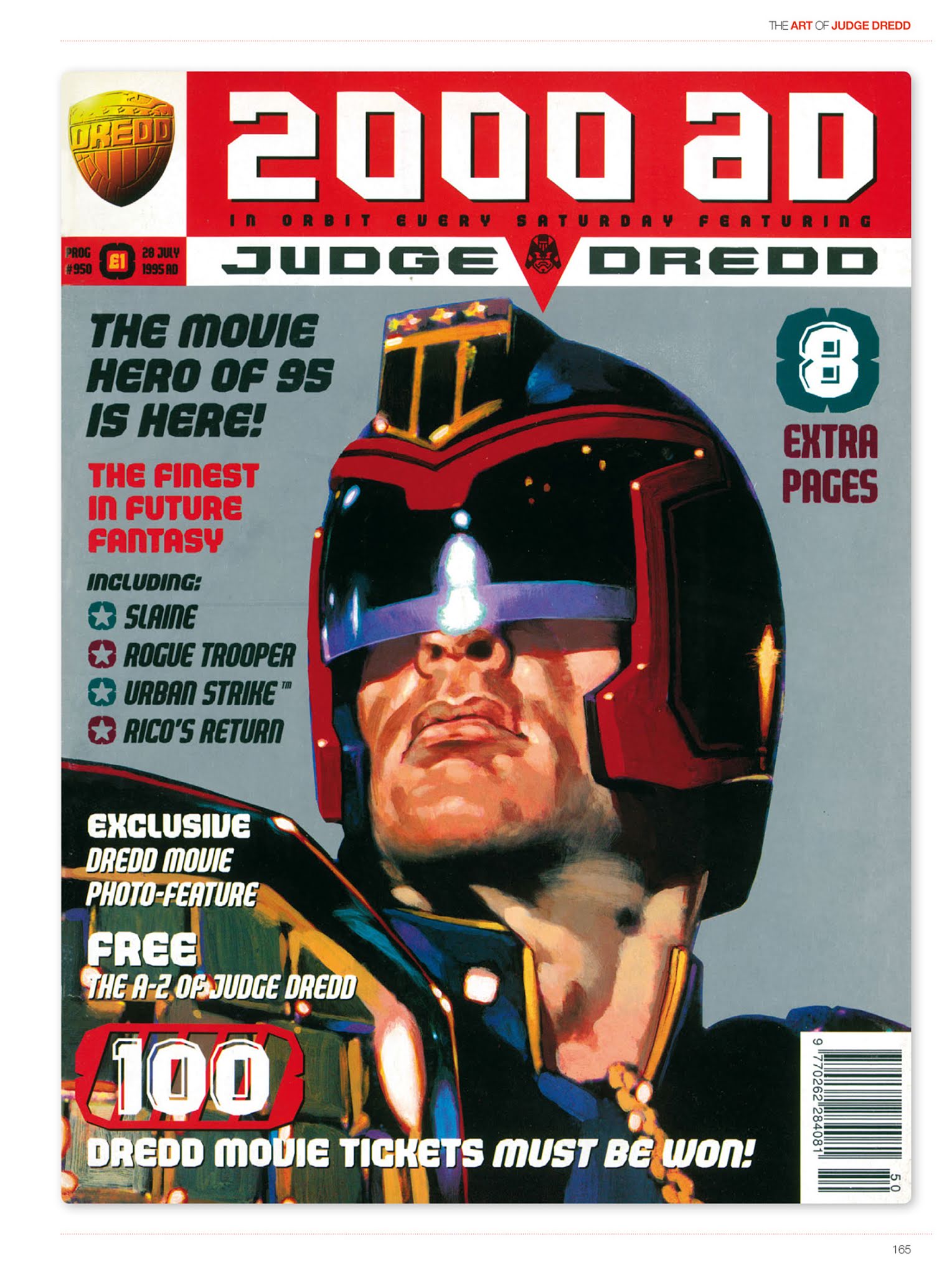 Read online The Art of Judge Dredd: Featuring 35 Years of Zarjaz Covers comic -  Issue # TPB (Part 2) - 74