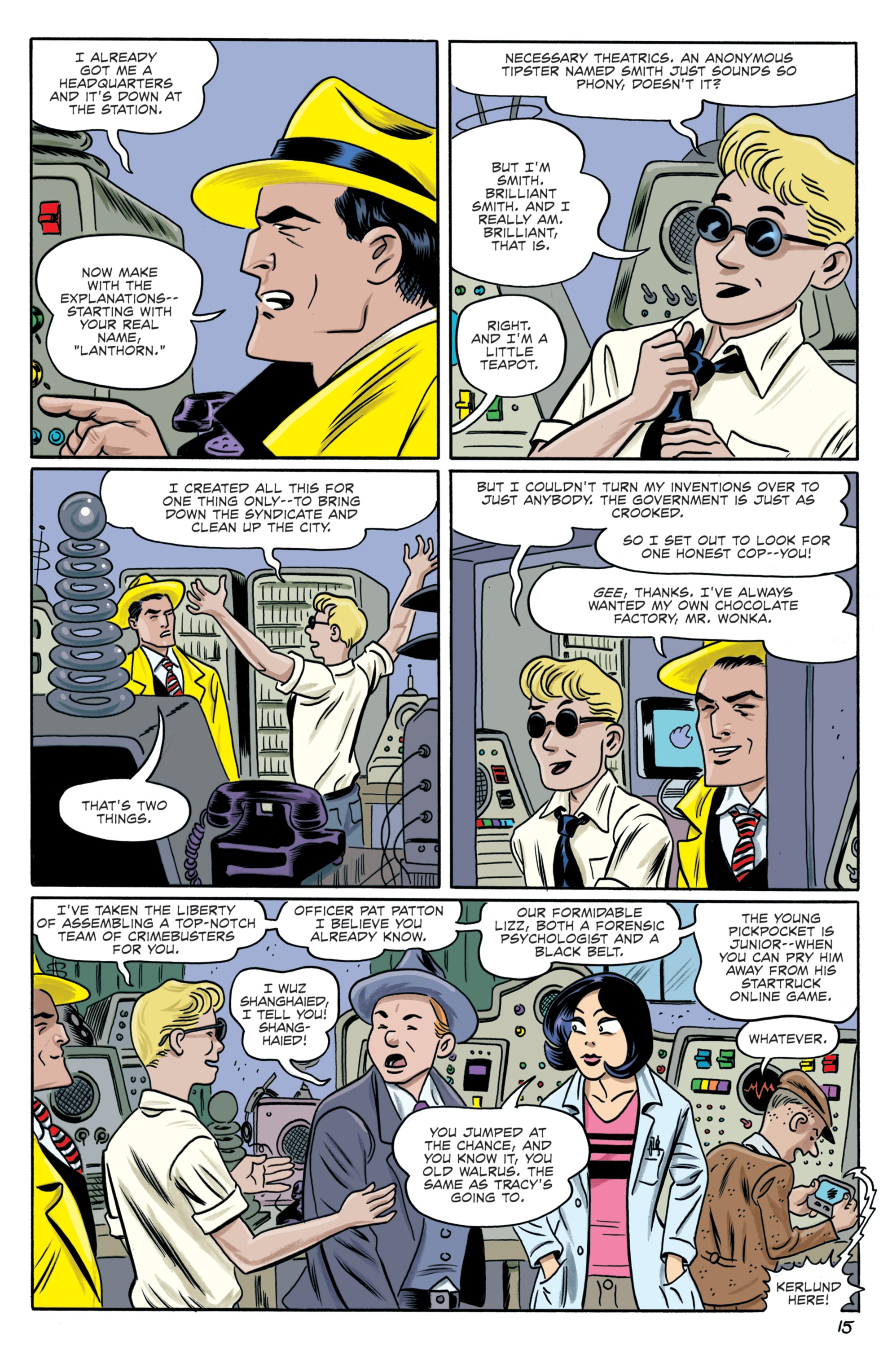 Read online Dick Tracy: Dead Or Alive comic -  Issue #3 - 17