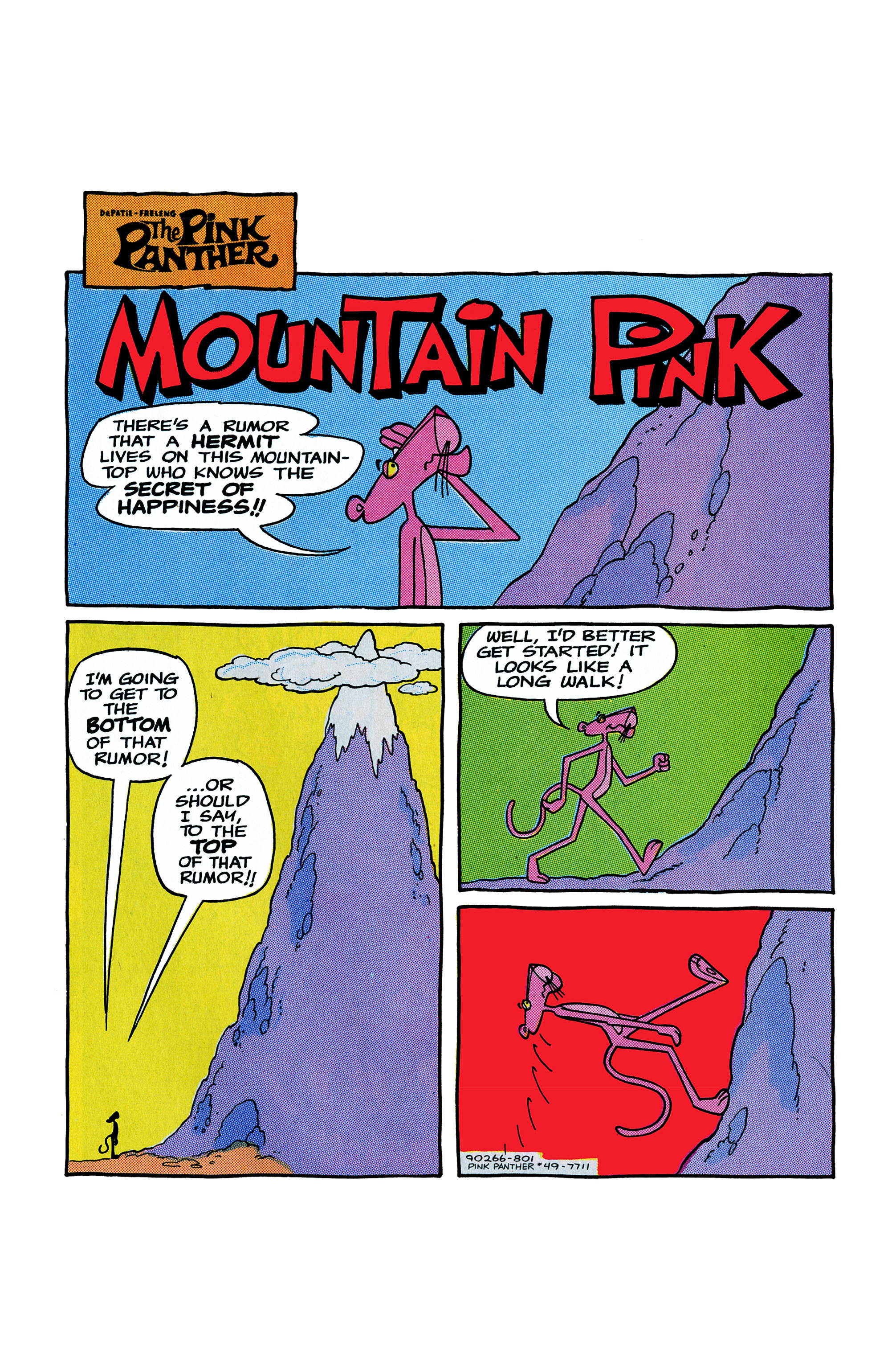 Read online Pink Panther Classic comic -  Issue #1 - 8