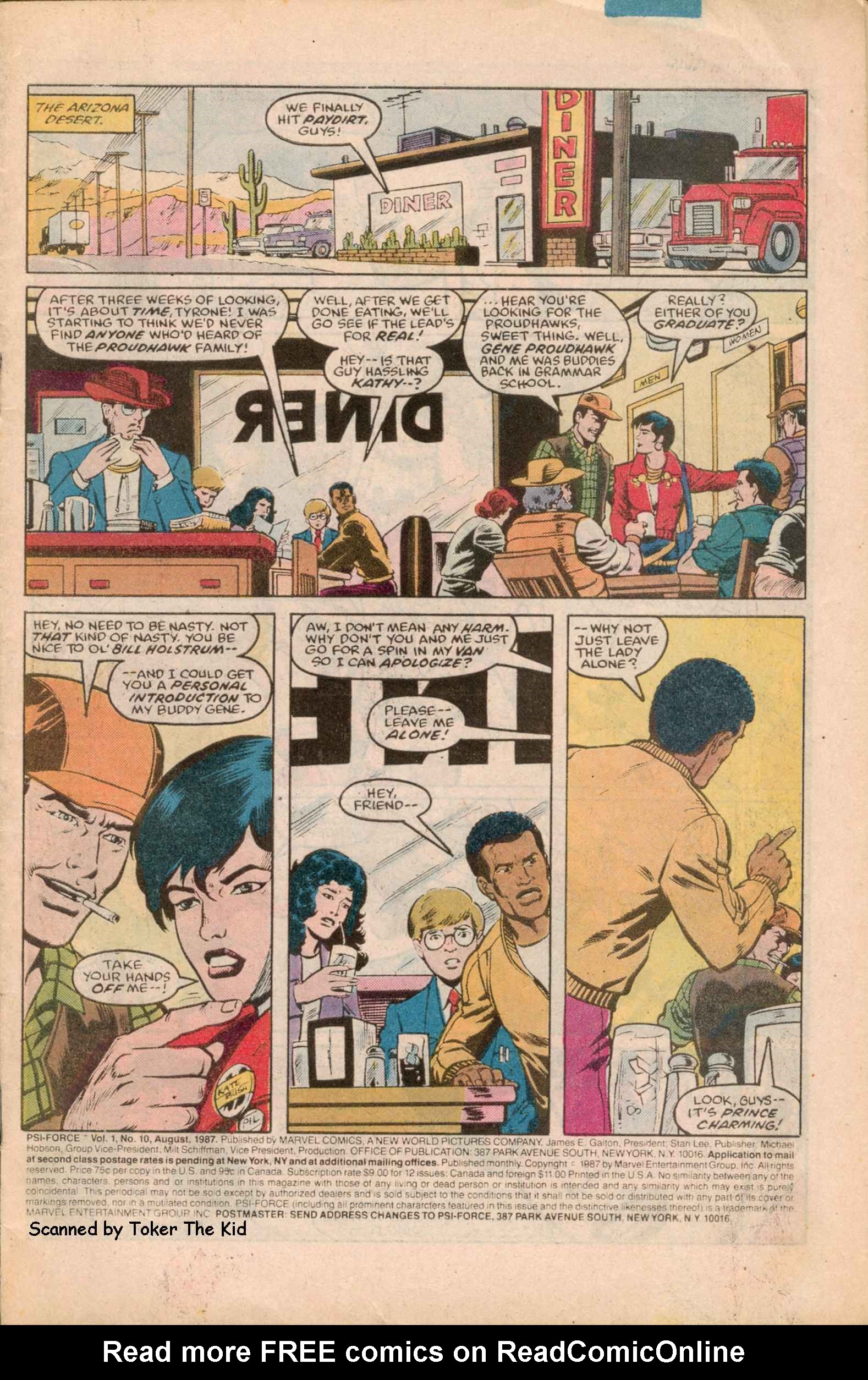 Read online Psi-Force comic -  Issue #10 - 2