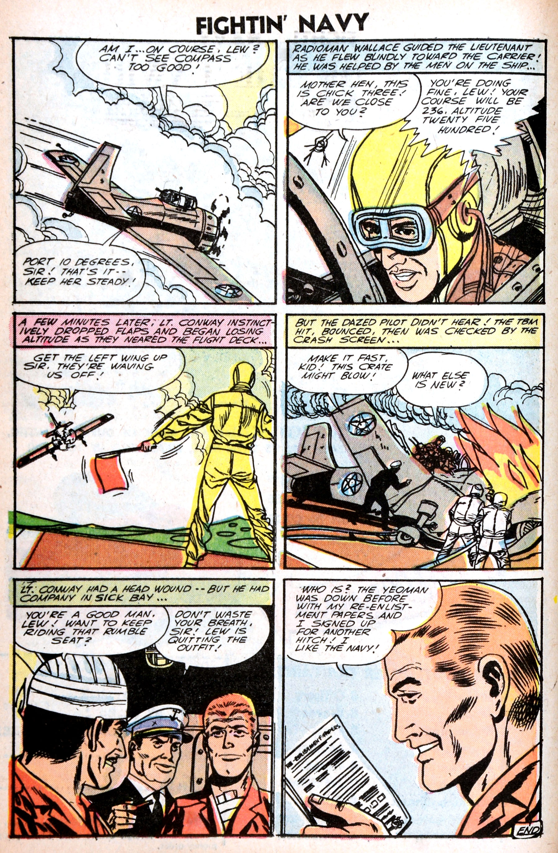 Read online Fightin' Navy comic -  Issue #75 - 16