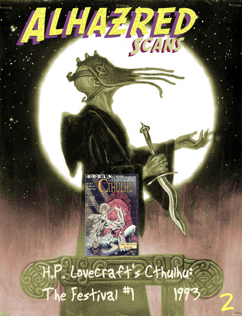 Read online H. P. Lovecraft's Cthulhu:  The Festival comic -  Issue #1 - 3