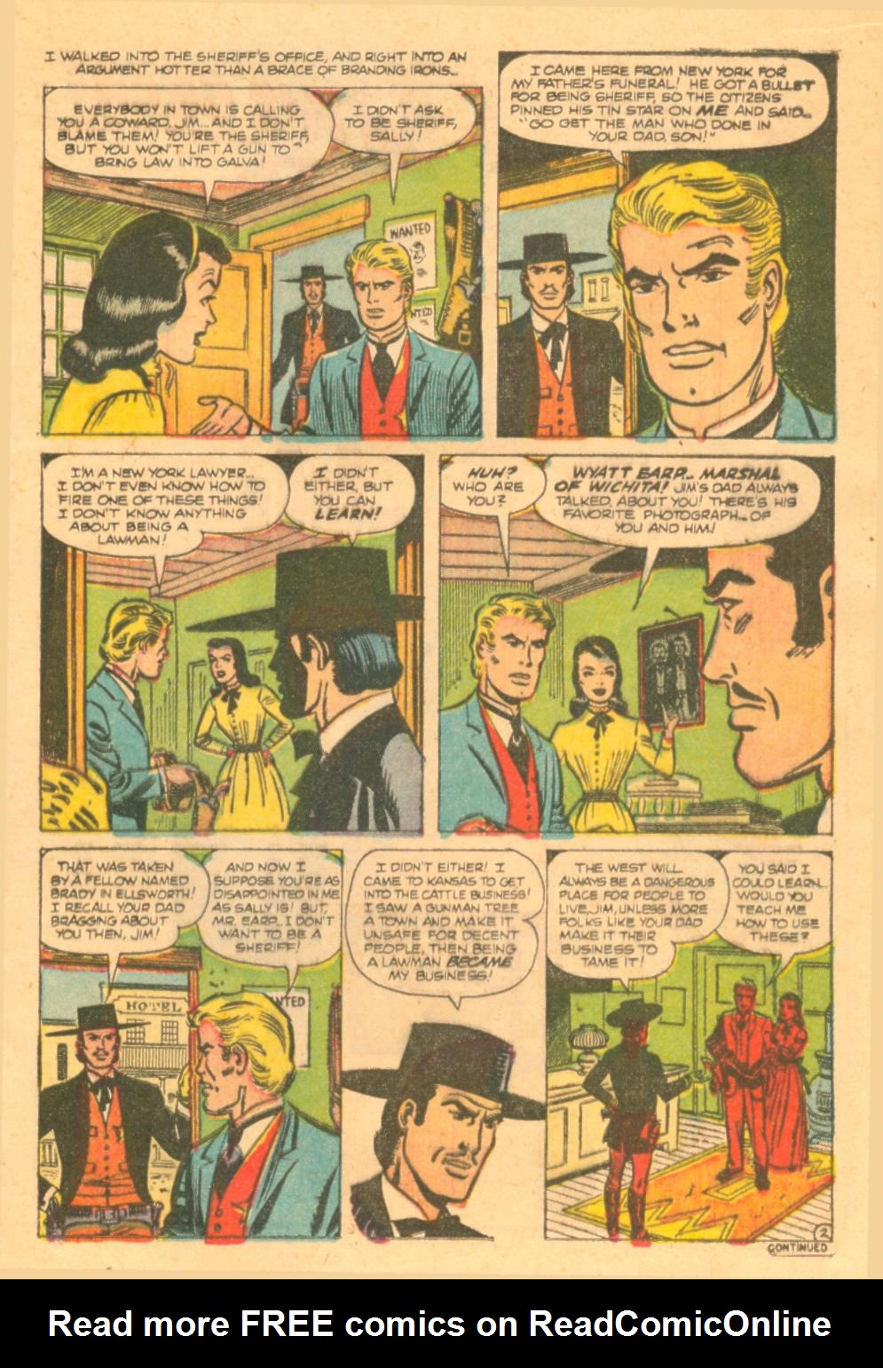 Read online Wyatt Earp comic -  Issue #4 - 17