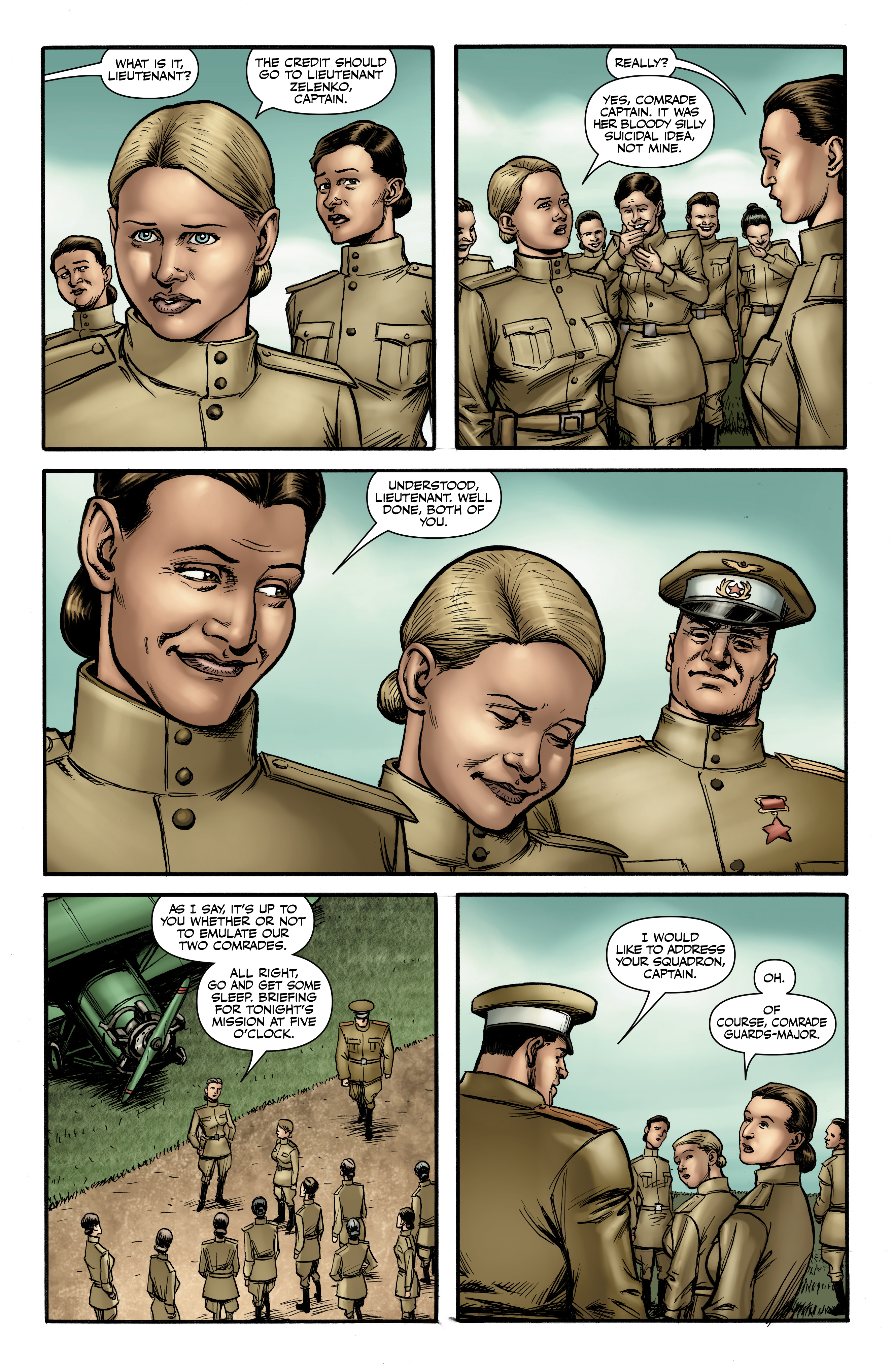 Read online Battlefields: Night Witches comic -  Issue # TPB - 32