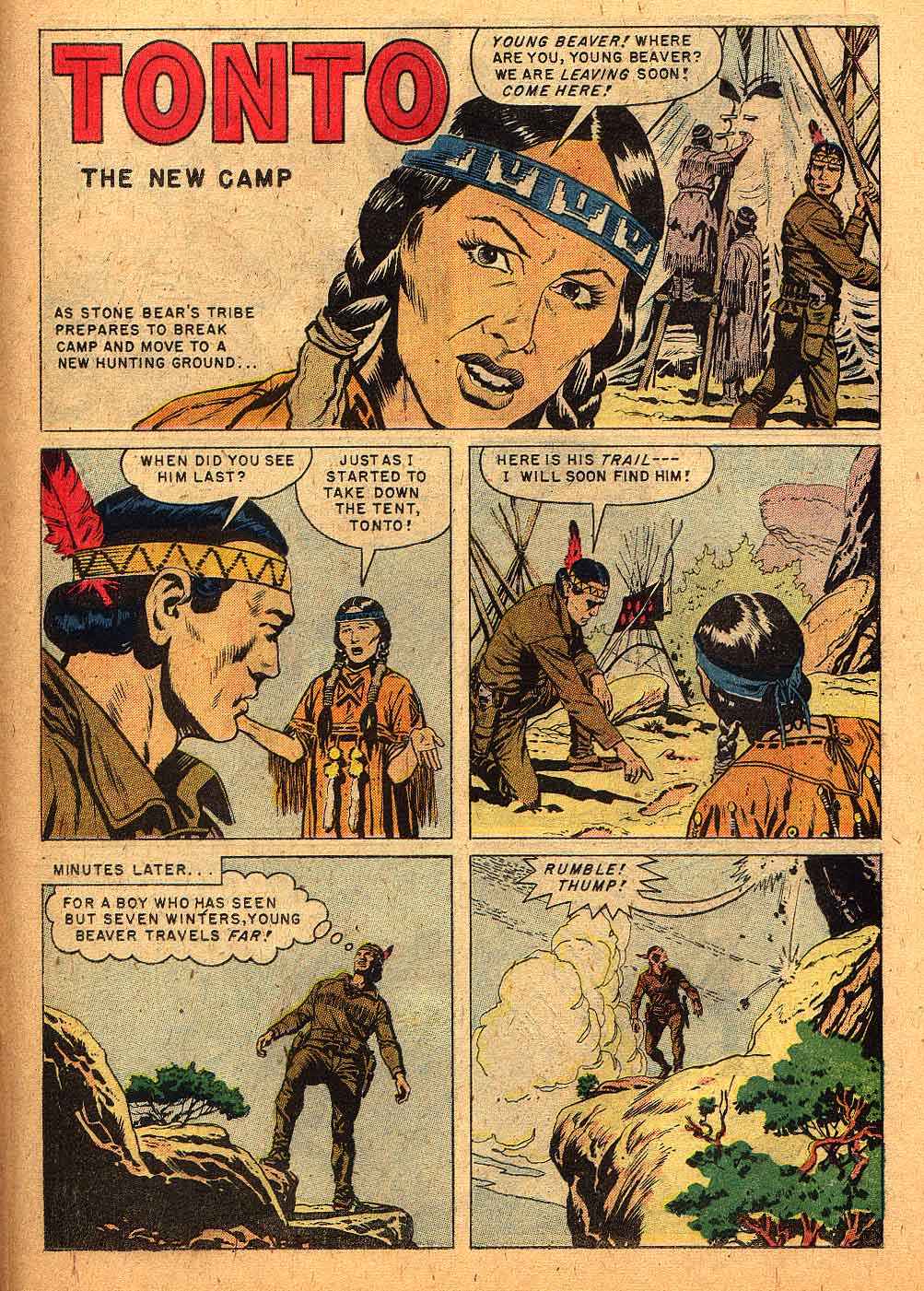 Read online Lone Ranger's Companion Tonto comic -  Issue #31 - 23
