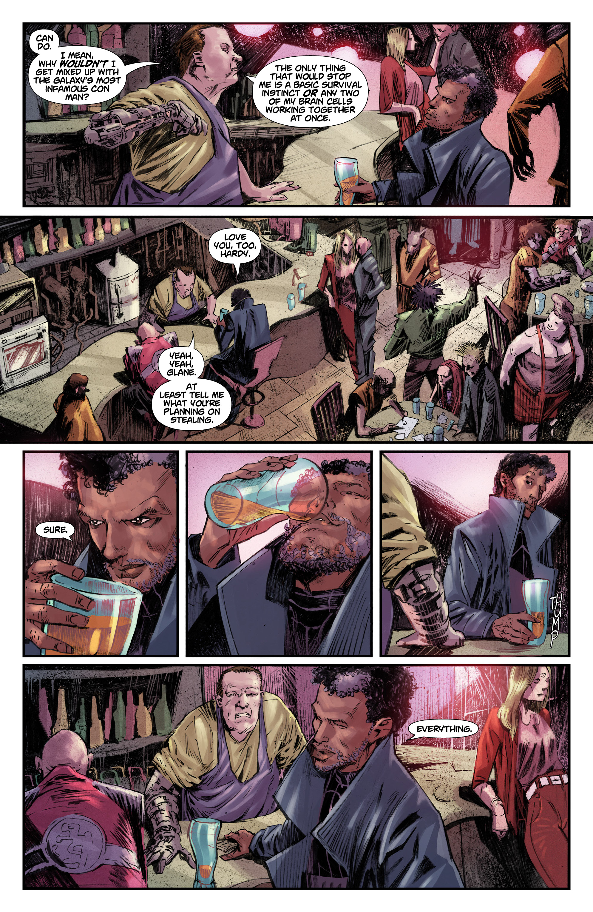 Read online Heist, Or How to Steal A Planet comic -  Issue #1 - 8