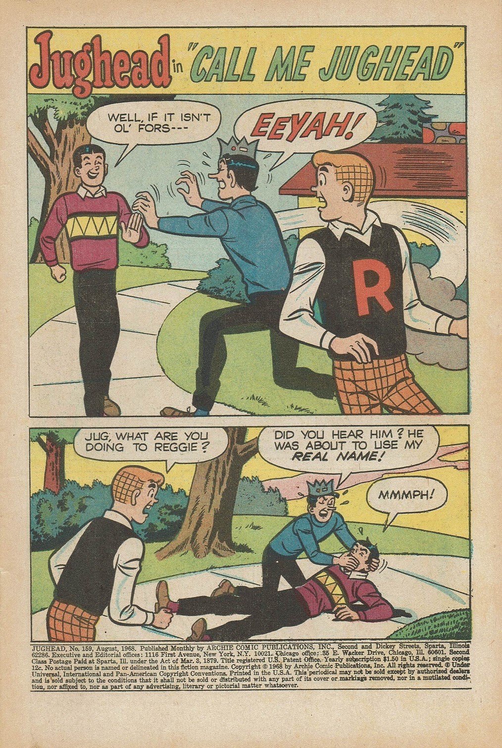 Read online Jughead (1965) comic -  Issue #159 - 3