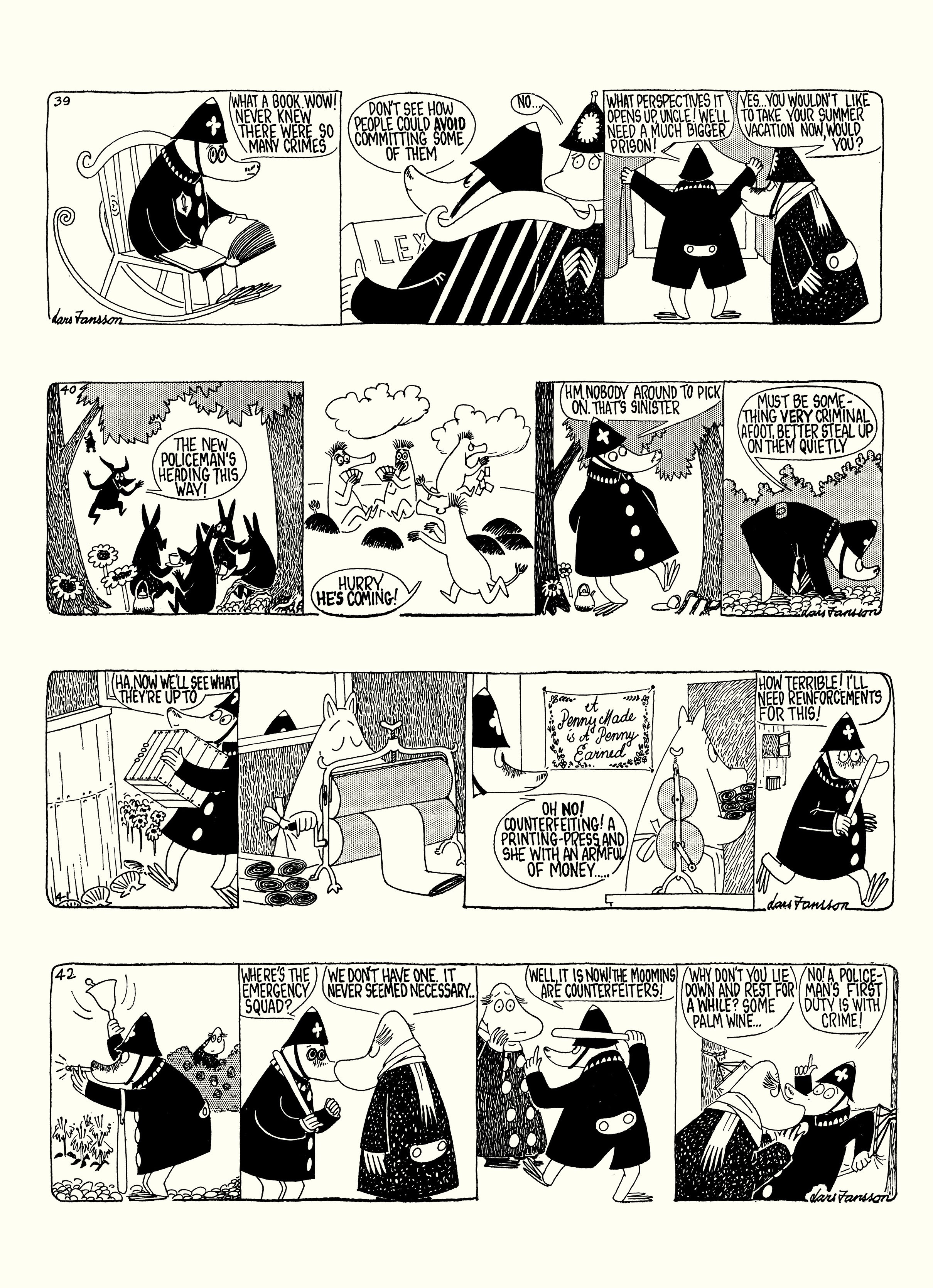 Read online Moomin: The Complete Lars Jansson Comic Strip comic -  Issue # TPB 8 - 81