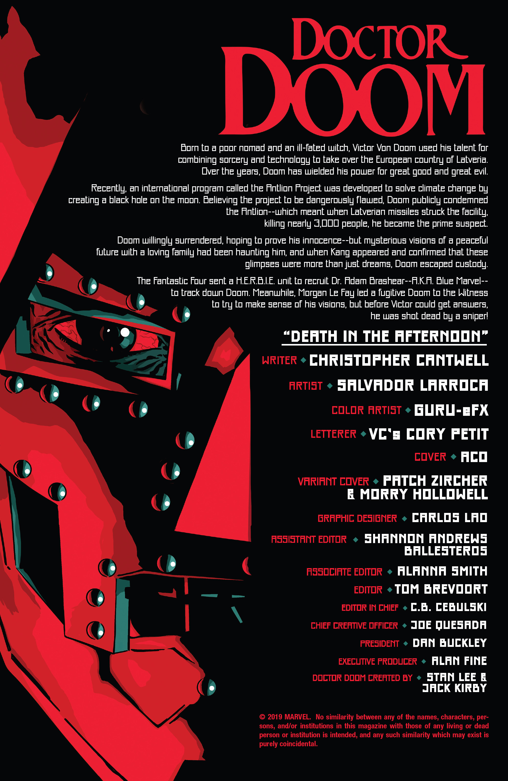 Read online Doctor Doom comic -  Issue #3 - 2