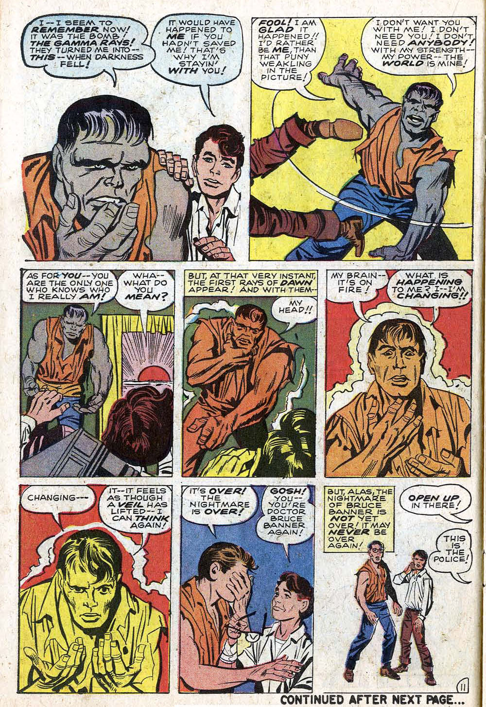 Read online The Incredible Hulk (1962) comic -  Issue #1 - 14