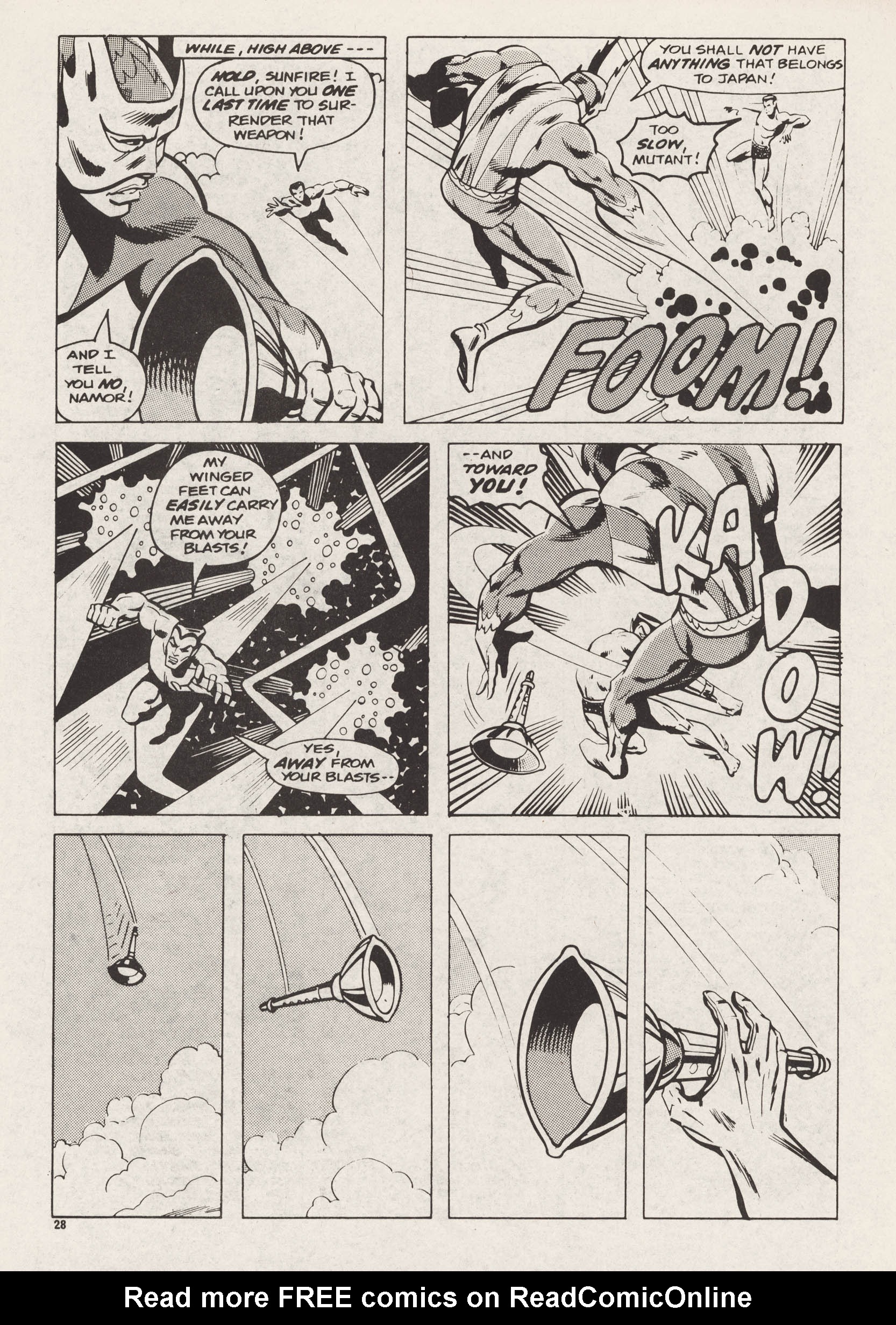 Read online Super Spider-Man and Captain Britain comic -  Issue #231 - 28