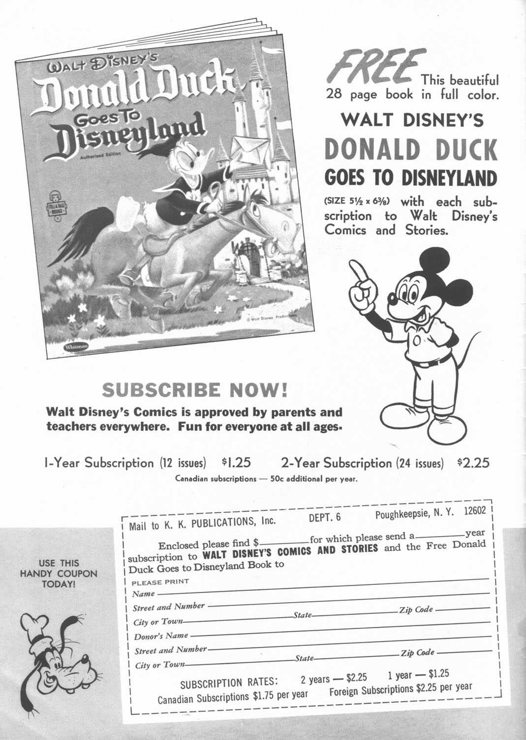 Read online Walt Disney's Comics and Stories comic -  Issue #321 - 2