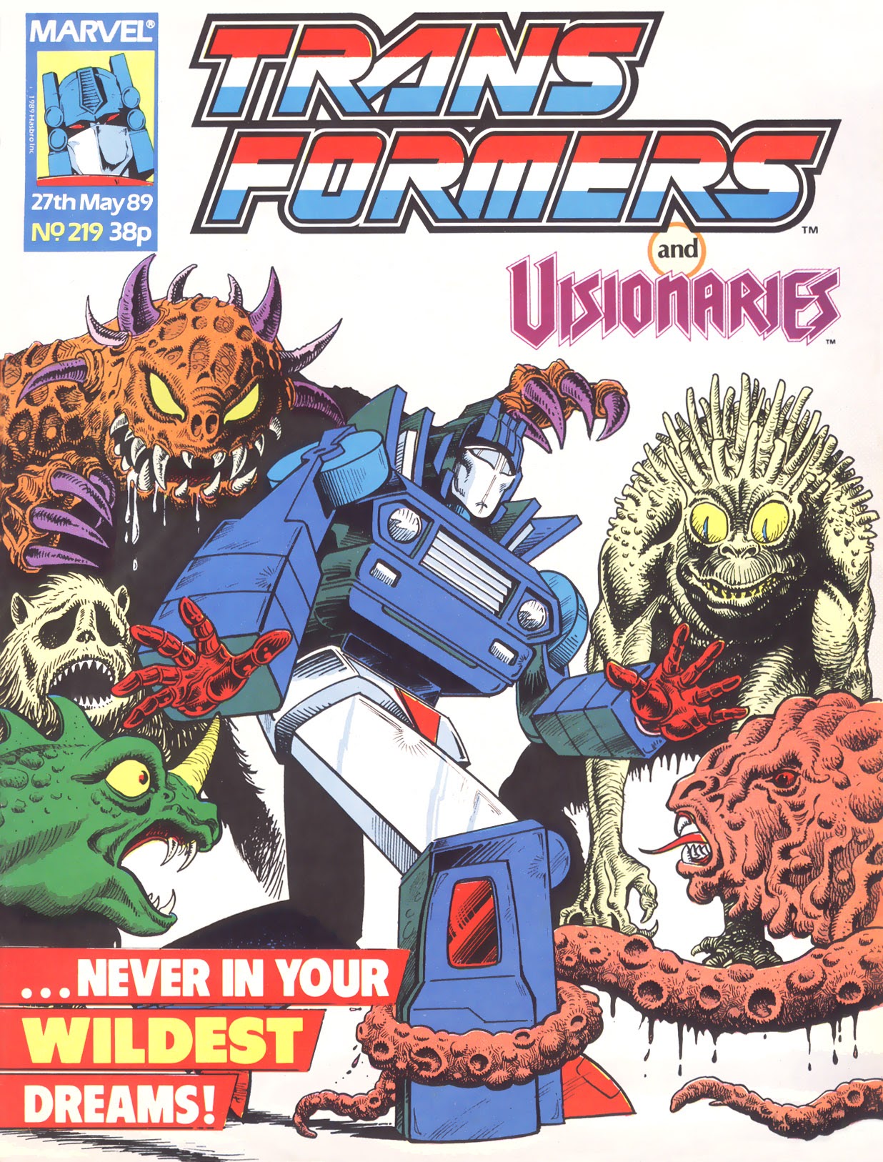 Read online The Transformers (UK) comic -  Issue #219 - 1