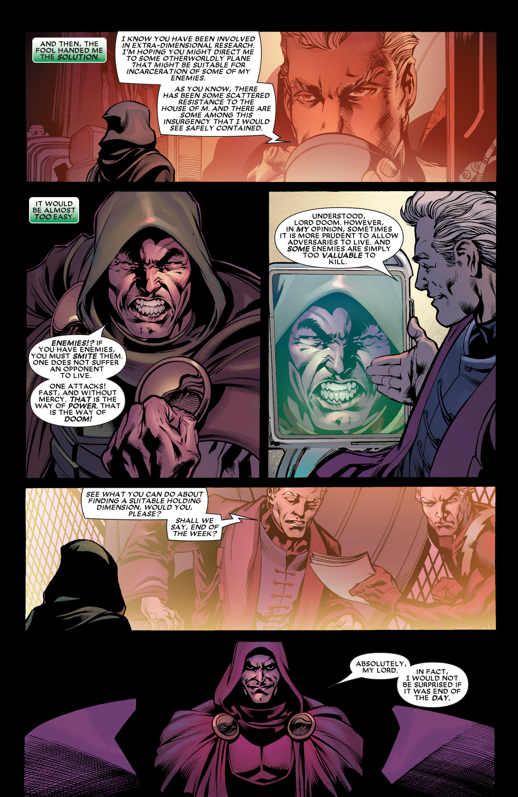 Read online Fantastic Four: House of M comic -  Issue #2 - 9