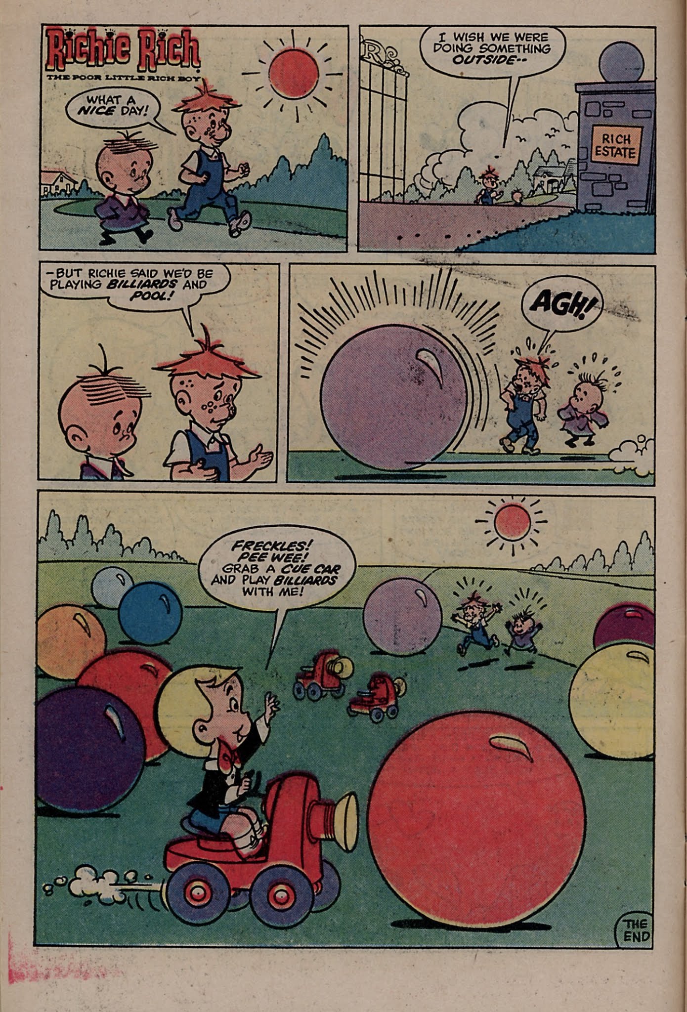 Read online Richie Rich & Dollar the Dog comic -  Issue #9 - 10