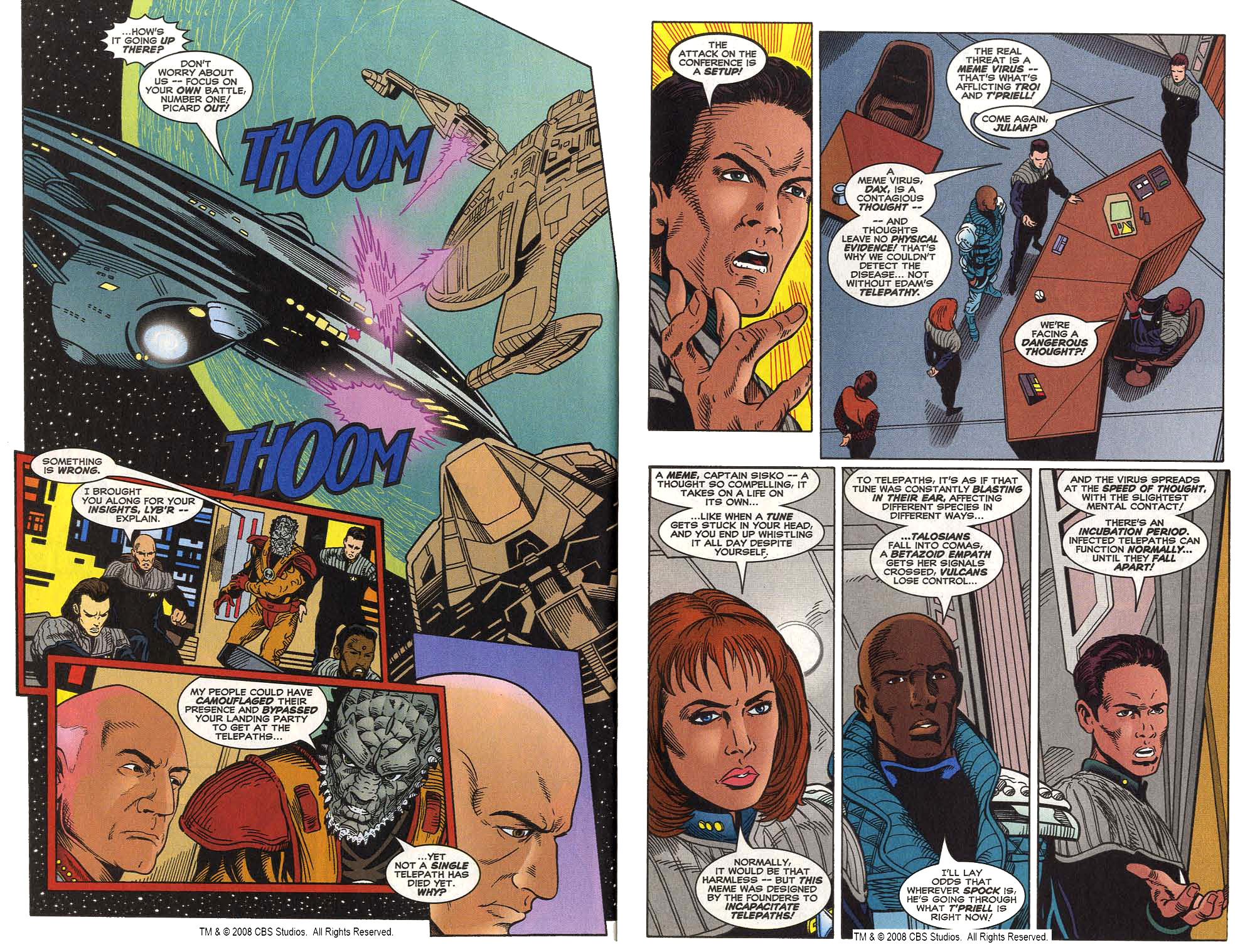 Read online Star Trek: Telepathy War comic -  Issue # Full - 109