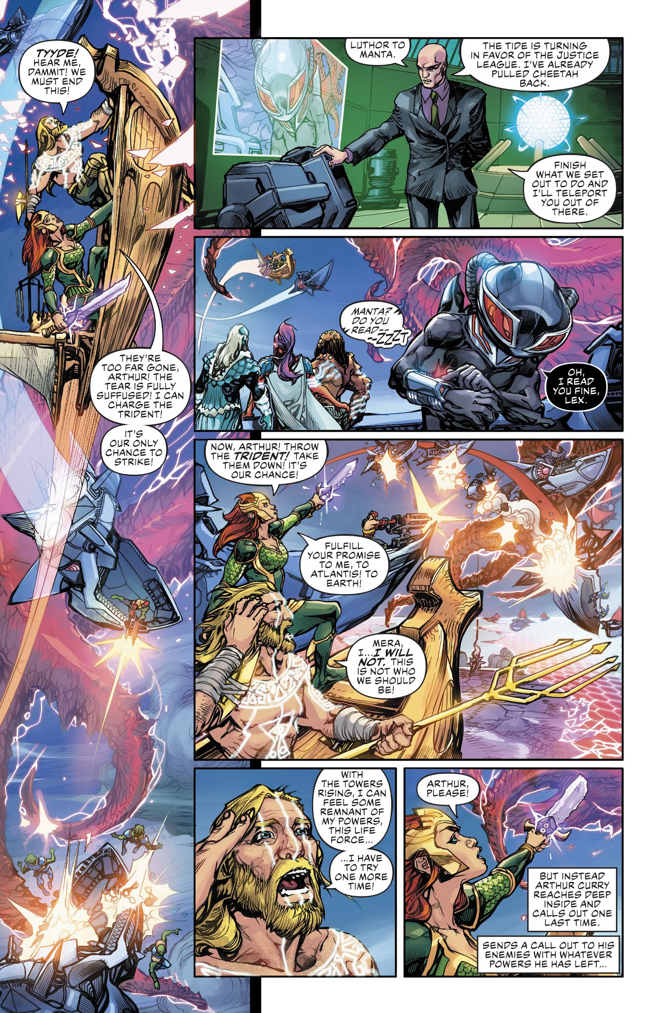 Read online Aquaman/Justice League: Drowned Earth Special comic -  Issue # Full - 19