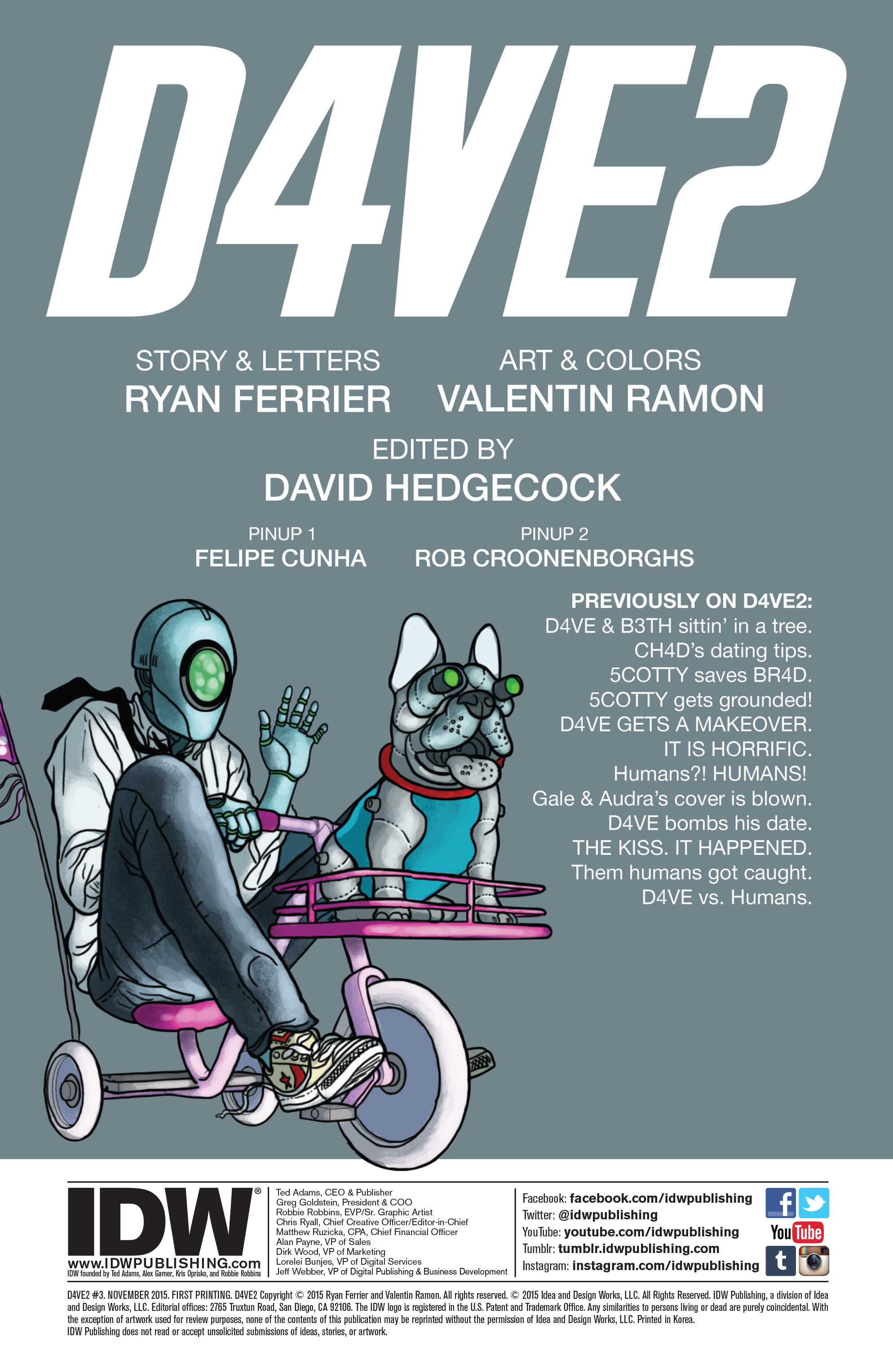 Read online D4VE2 comic -  Issue #3 - 2
